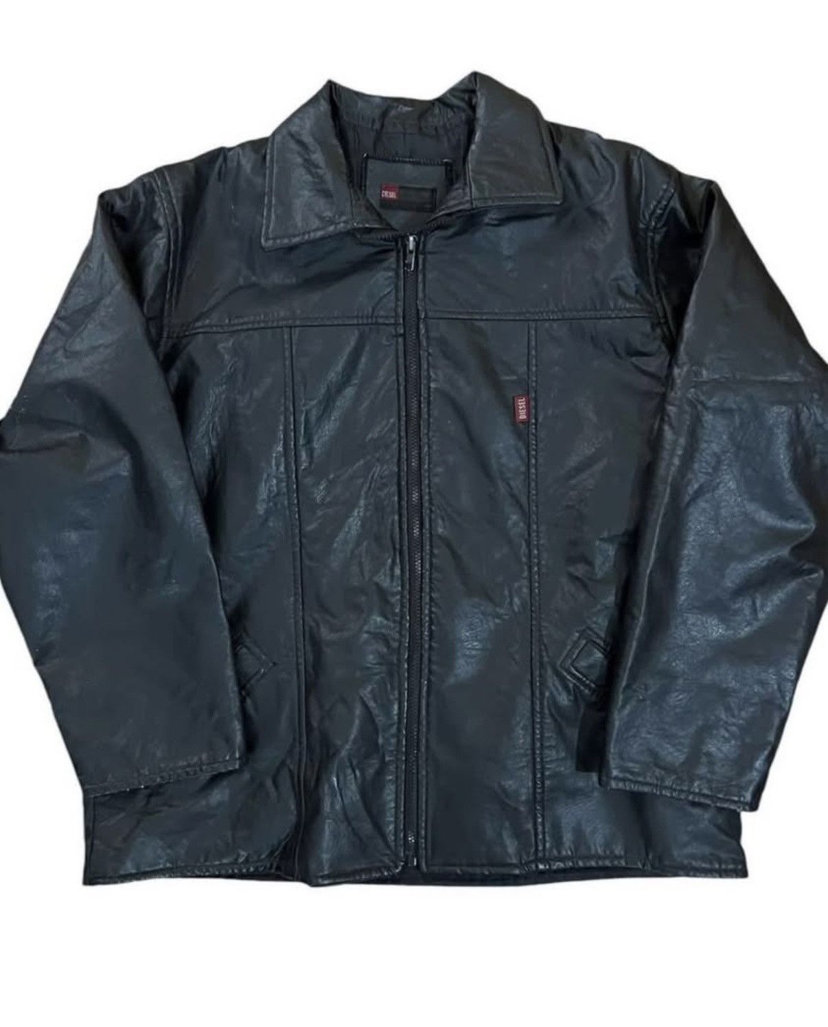 Diesel Diesel Leather Jacket Vintage Size US L / EU 52-54 / 3 - 2 Thumbnail