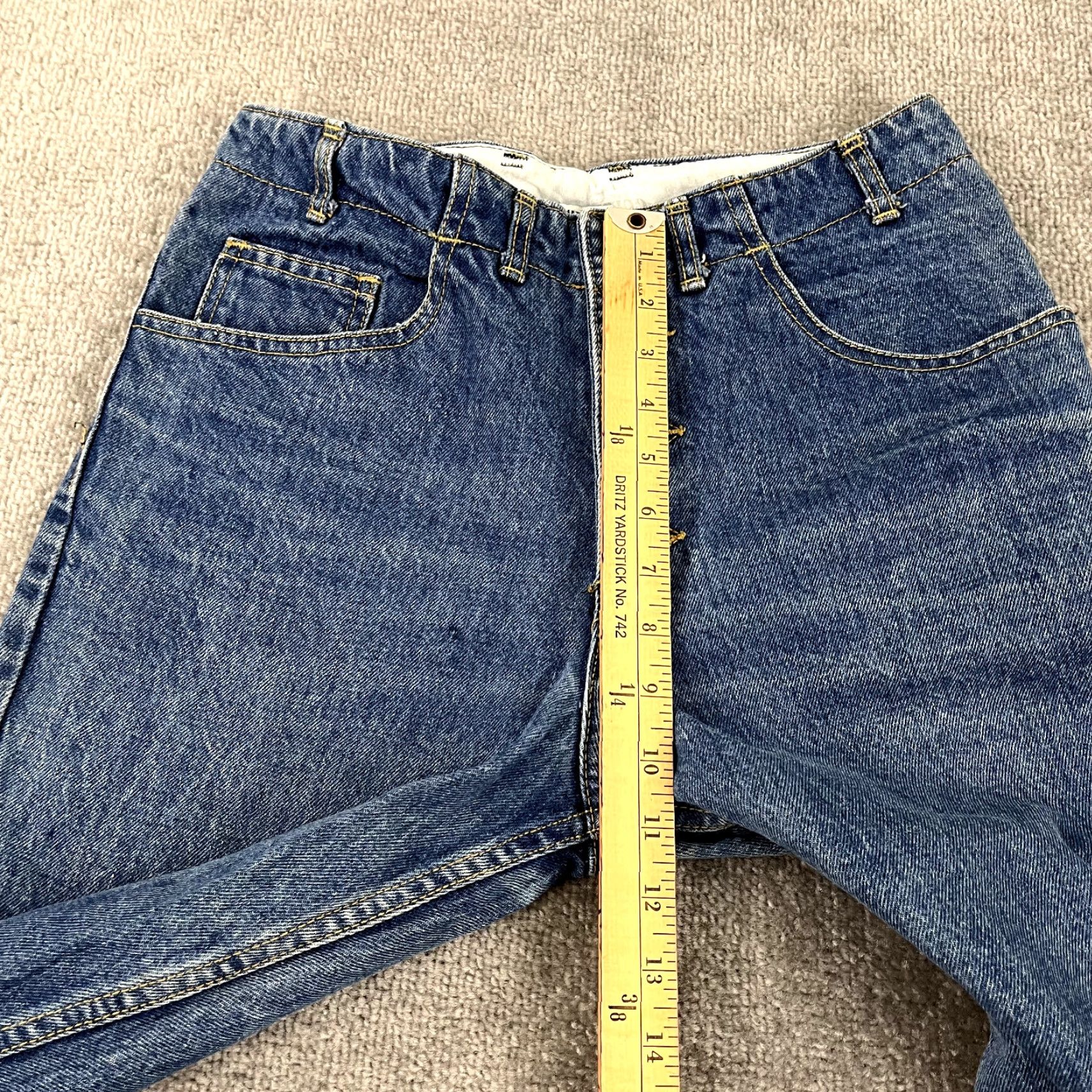 Guess VINTAGE GUESS GEORGES MARCIANO Jeans Womens 28 x 28 Blue Denim Button Fly 90s Size 28" / US 6 / IT 42 - 5 Thumbnail