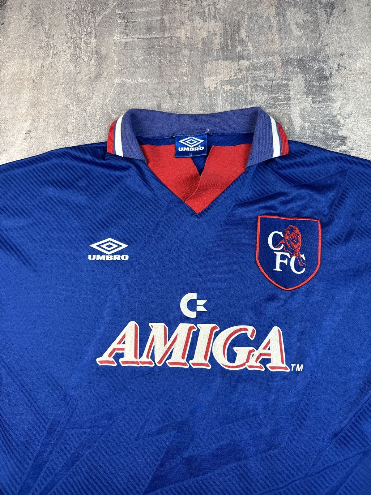 Umbro Chelsea Umbro Football Shirt 1993 Soccer Umbro Blue Jersey Size US XL / EU 56 / 4 - 3 Thumbnail