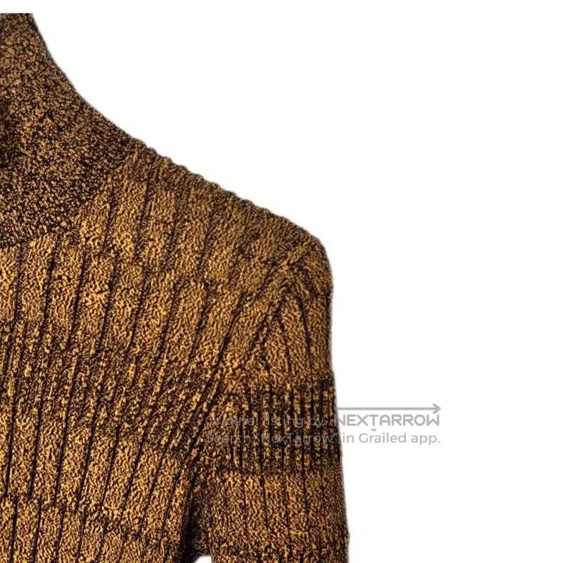 Burberry Burberry Brown Knit Cotton Blend Sweater. Size S / US 4 / IT 40 - 3 Thumbnail