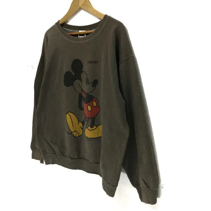 Mickey Mouse Vtg MICKEY MOUSE Sweatshirt Disney Cartoon Mickey Sweater Size L / US 10 / IT 46 - 3 Thumbnail