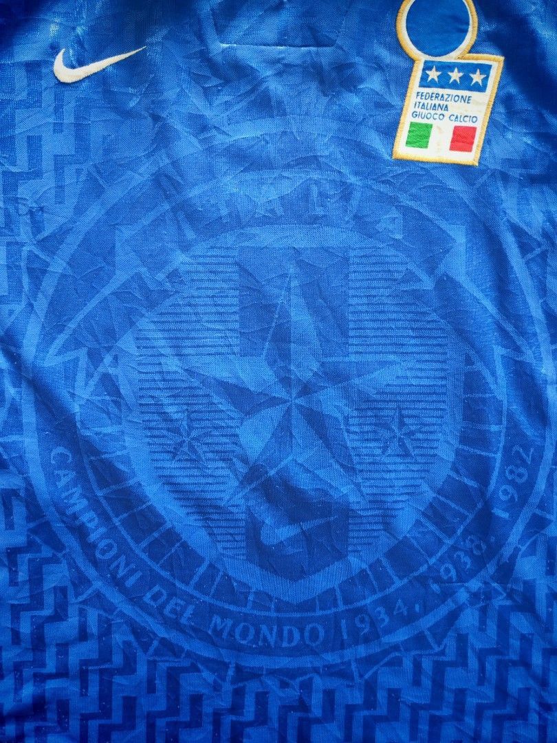 Nike Italy 95/96 Nike Home Jersey Zola #10 Vintage L Size US L / EU 52-54 / 3 - 7 Thumbnail