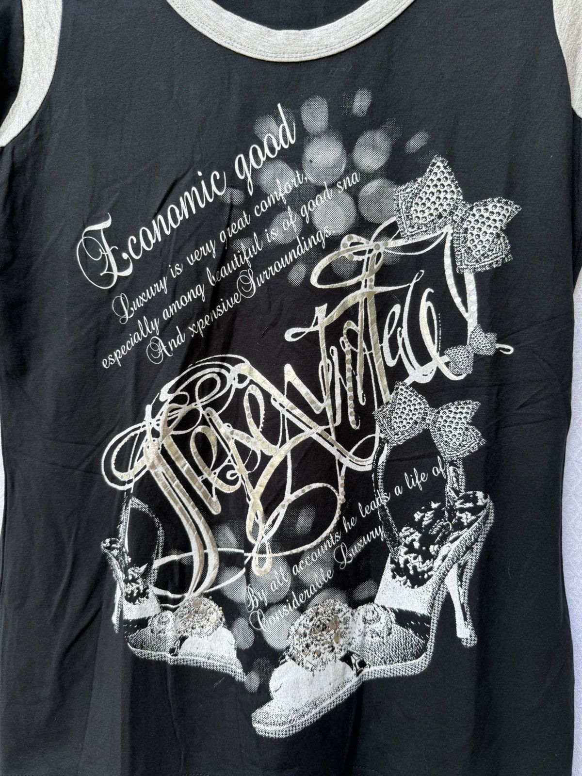Japanese Brand Y2k Japanese Style Poem Gothic Punk Shirt Size US XS / EU 42 / 0 - 4 Thumbnail
