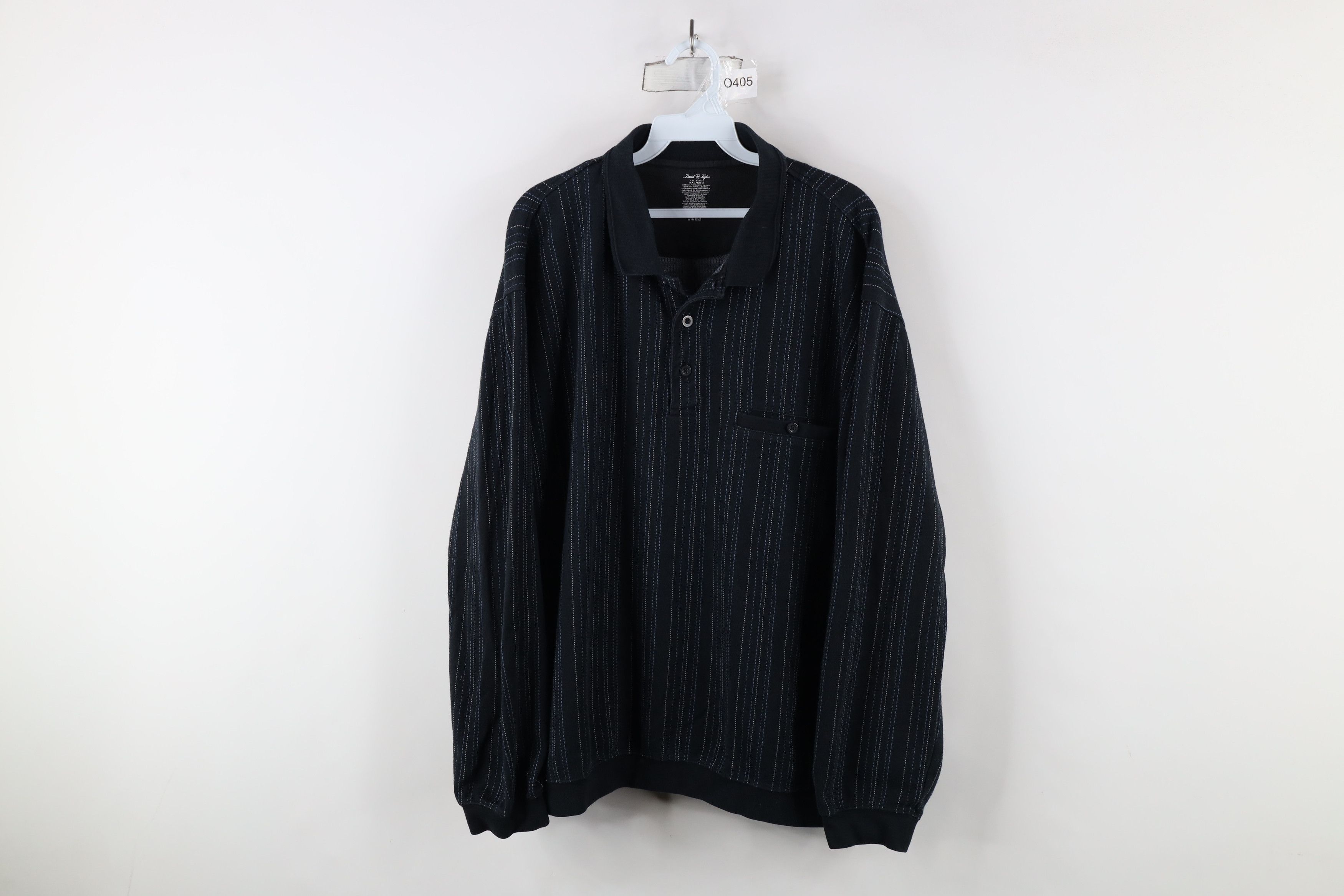 Vintage Vintage 90s Streetwear Collared Long Sleeve Rugby Polo Size US XXL / EU 58 / 5 - 1 Thumbnail