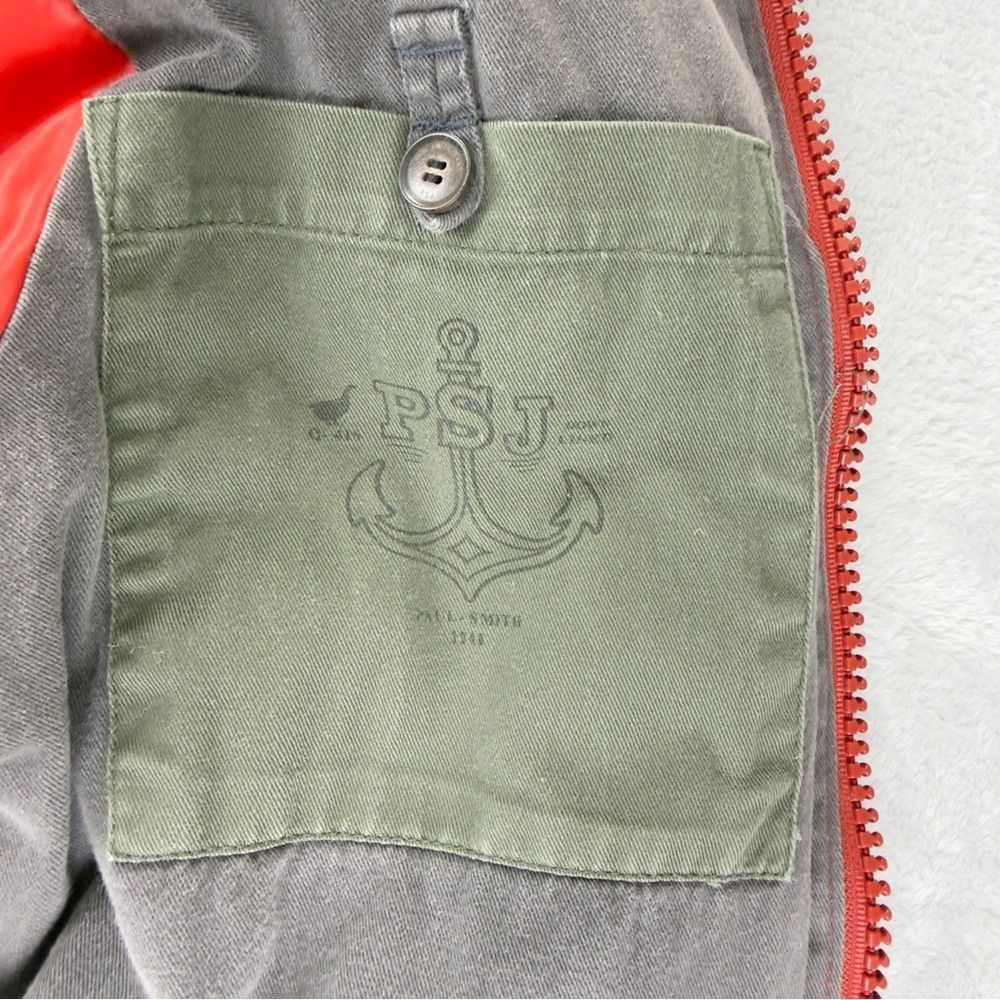 Paul Smith Paul Smith Jeans Women's Size Large Red Goose Down Puffer V Size L / US 10 / IT 46 - 4 Thumbnail
