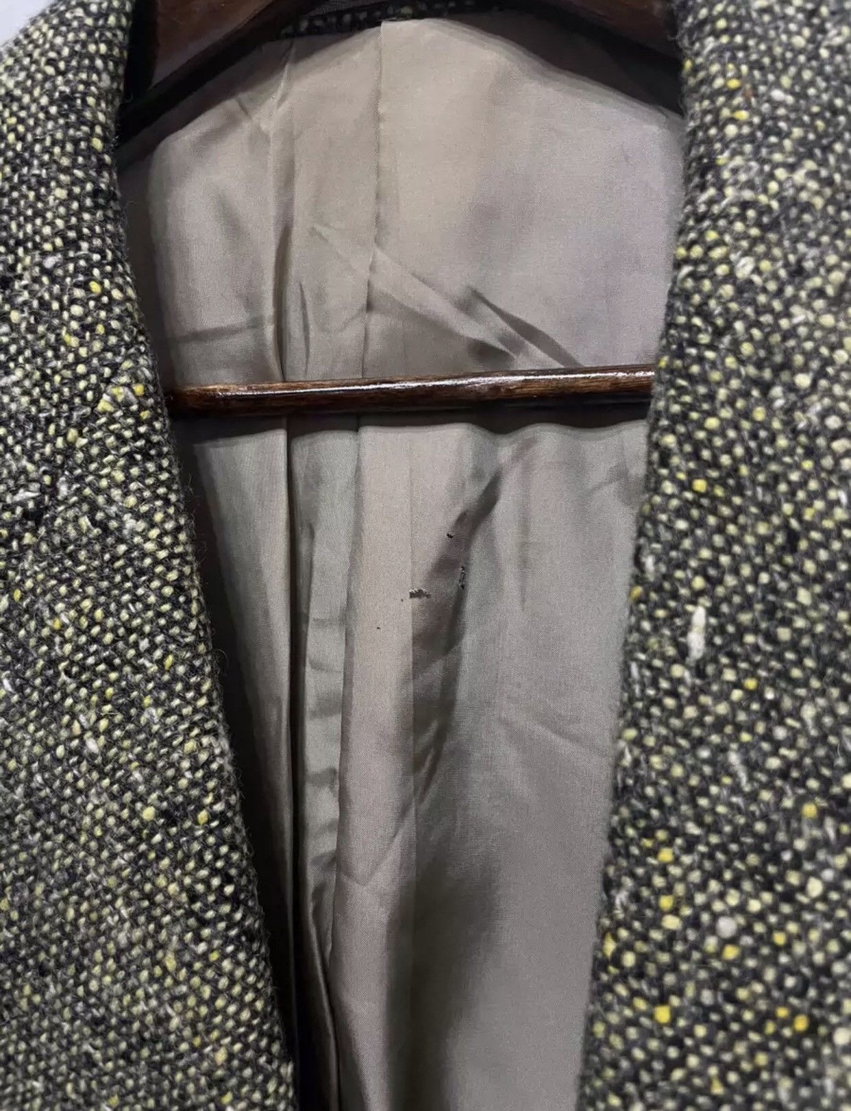 Comme des Garcons Wool tweed vintage green suit jacket jacket 2412-Nextarrow Size 40S - 5 Thumbnail