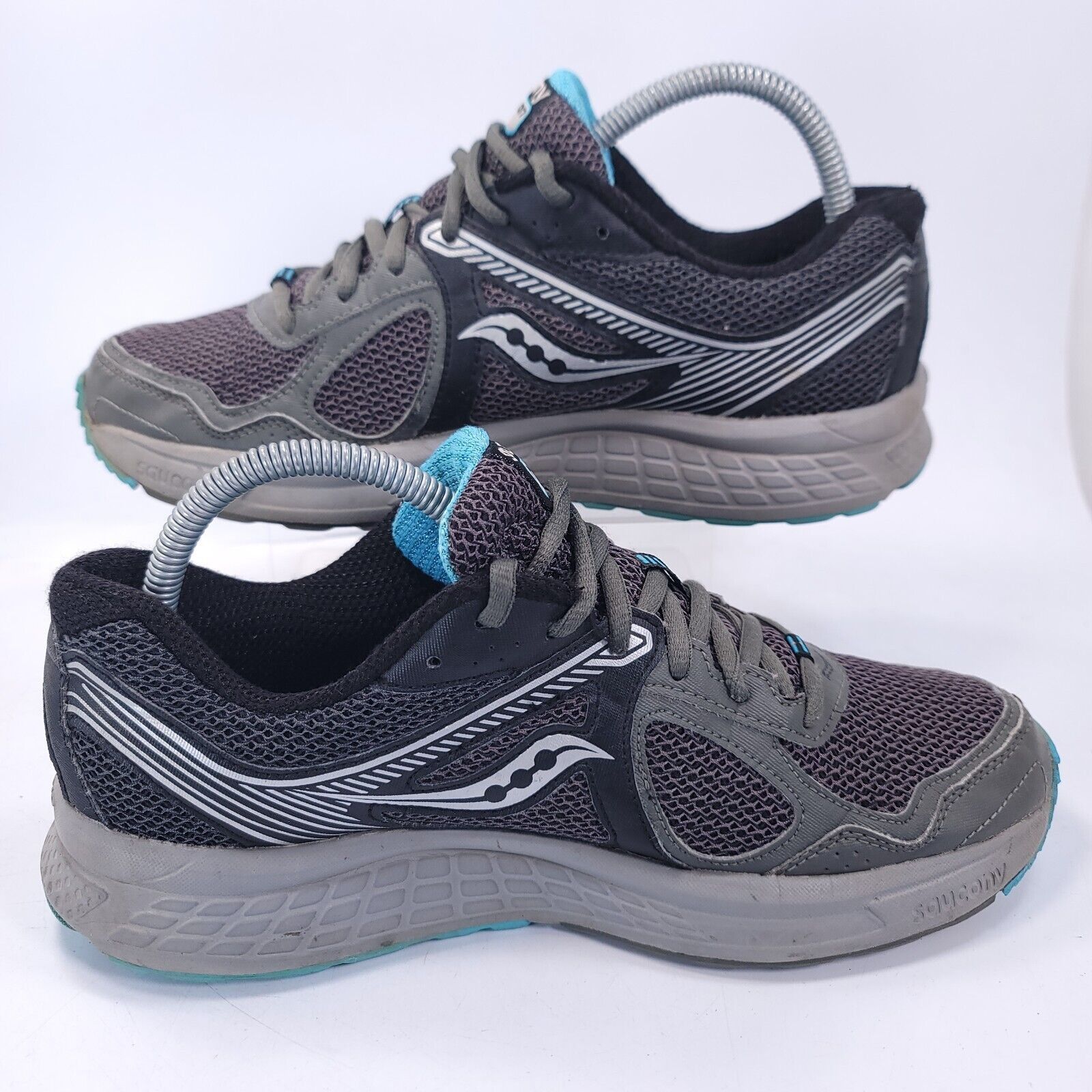 Saucony Saucony Cohesion 10 Shoe Womens Size 9 S15339-10 Gray Blue Size US 9 / IT 39 - 6 Thumbnail