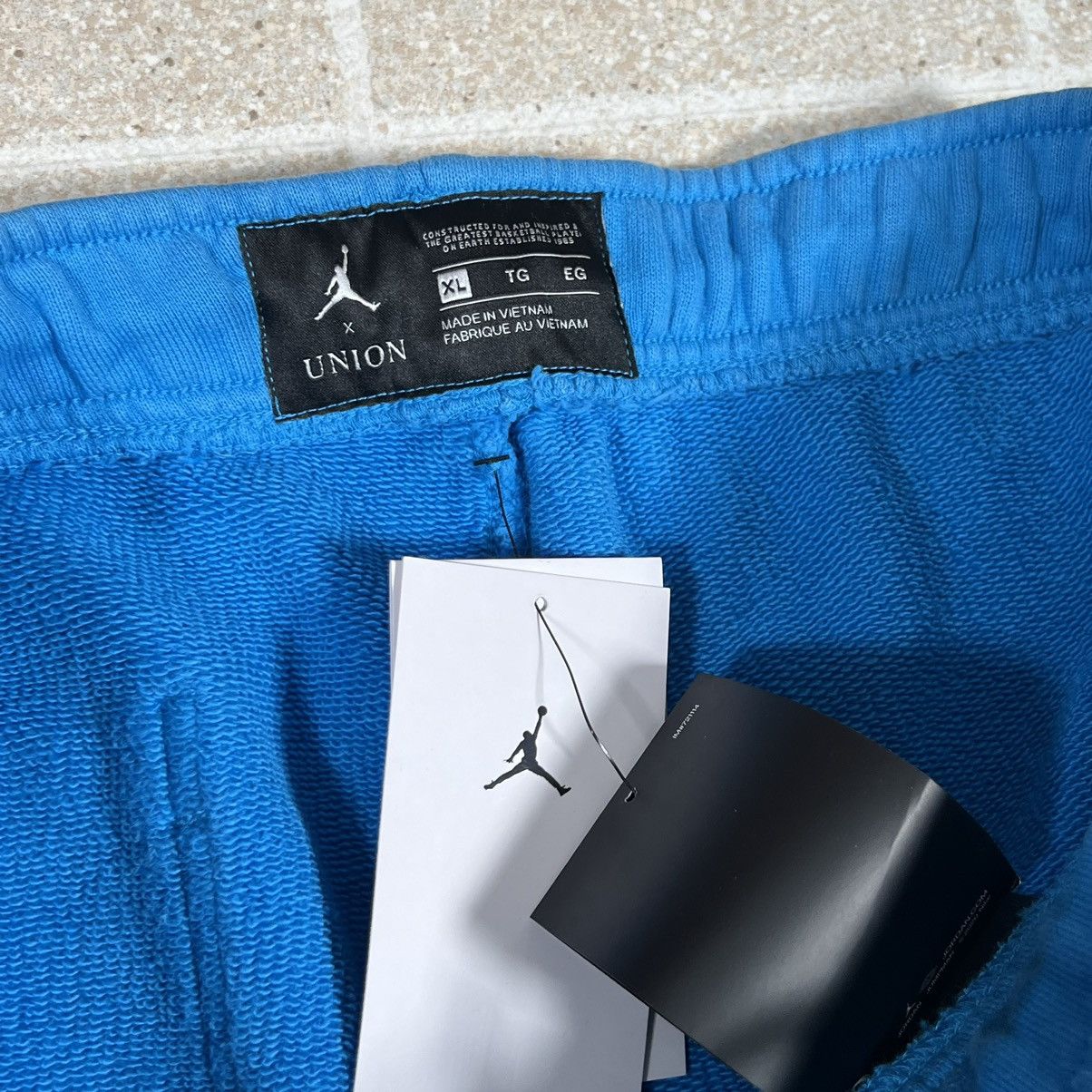 Jordan Brand × Union LA Jordan X Union LA Men’s Fleece Pants Size: XL equator blue Size US 36 / EU 52 - 5 Thumbnail