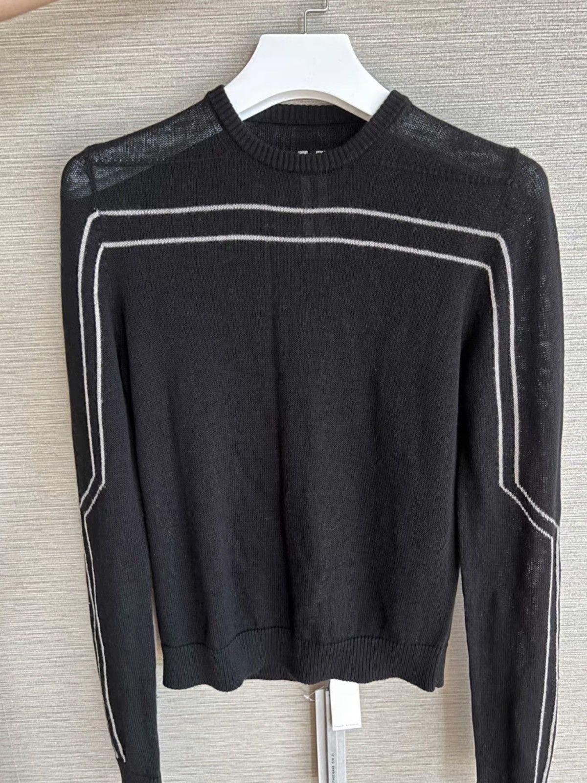 Rick Owens Rick owens long sleeve wool tee Size US M / EU 48-50 / 2 - 1 Thumbnail