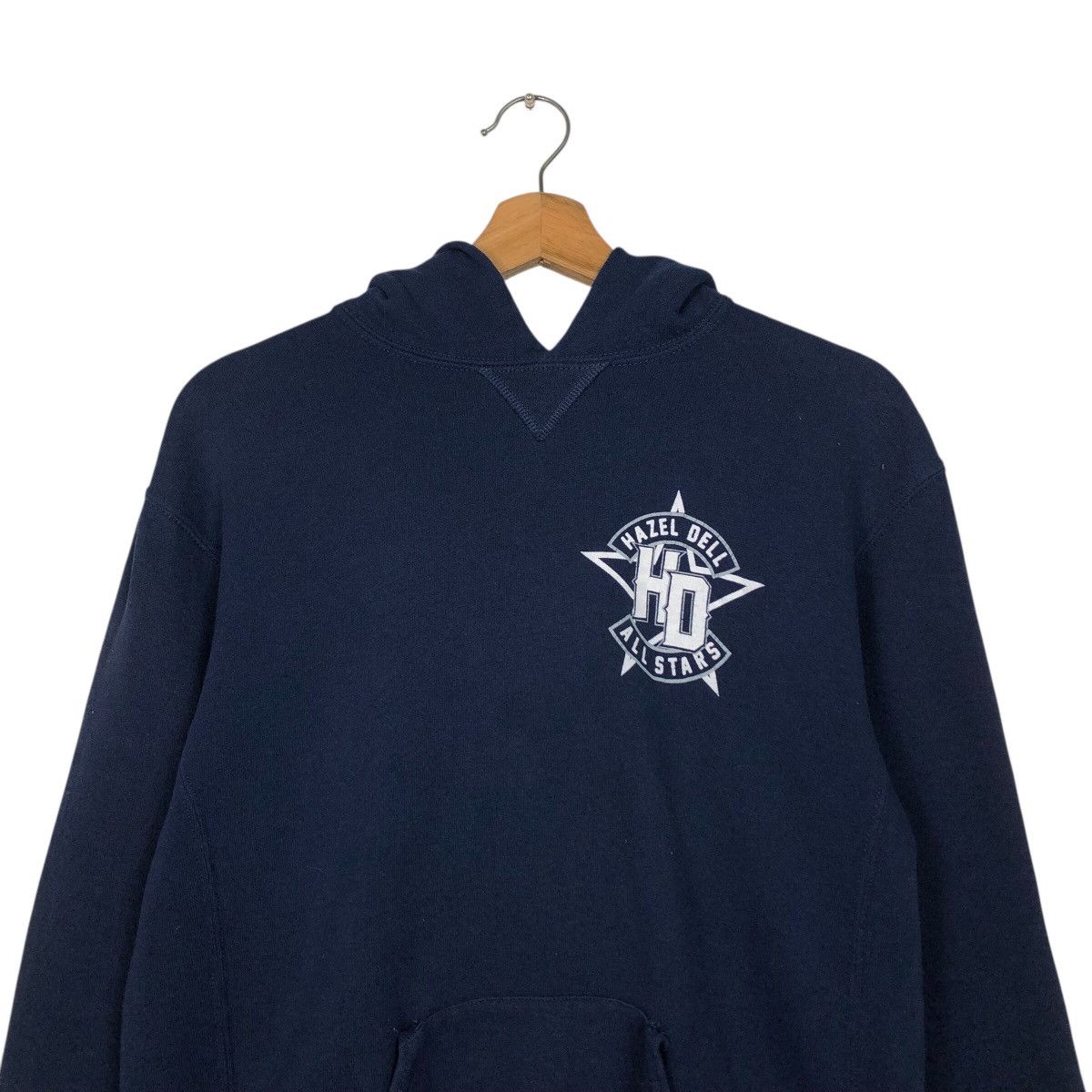 Russell Athletic × Vintage 📌Vintage Hoodie Pull Over Russell Athletic Big Logo Design Size US XL / EU 56 / 4 - 14 Thumbnail