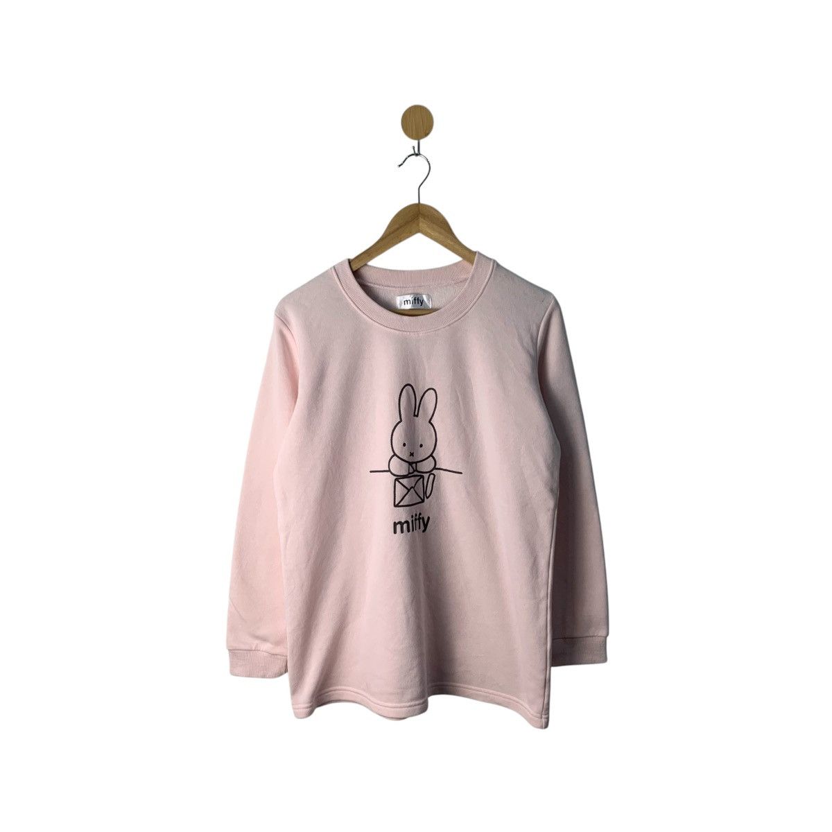 Japanese Brand × Vintage Vintage Miffy Bunny Rabbit Sweatshirt Jumper Pullover Size M / US 6-8 / IT 42-44 - 1 Thumbnail