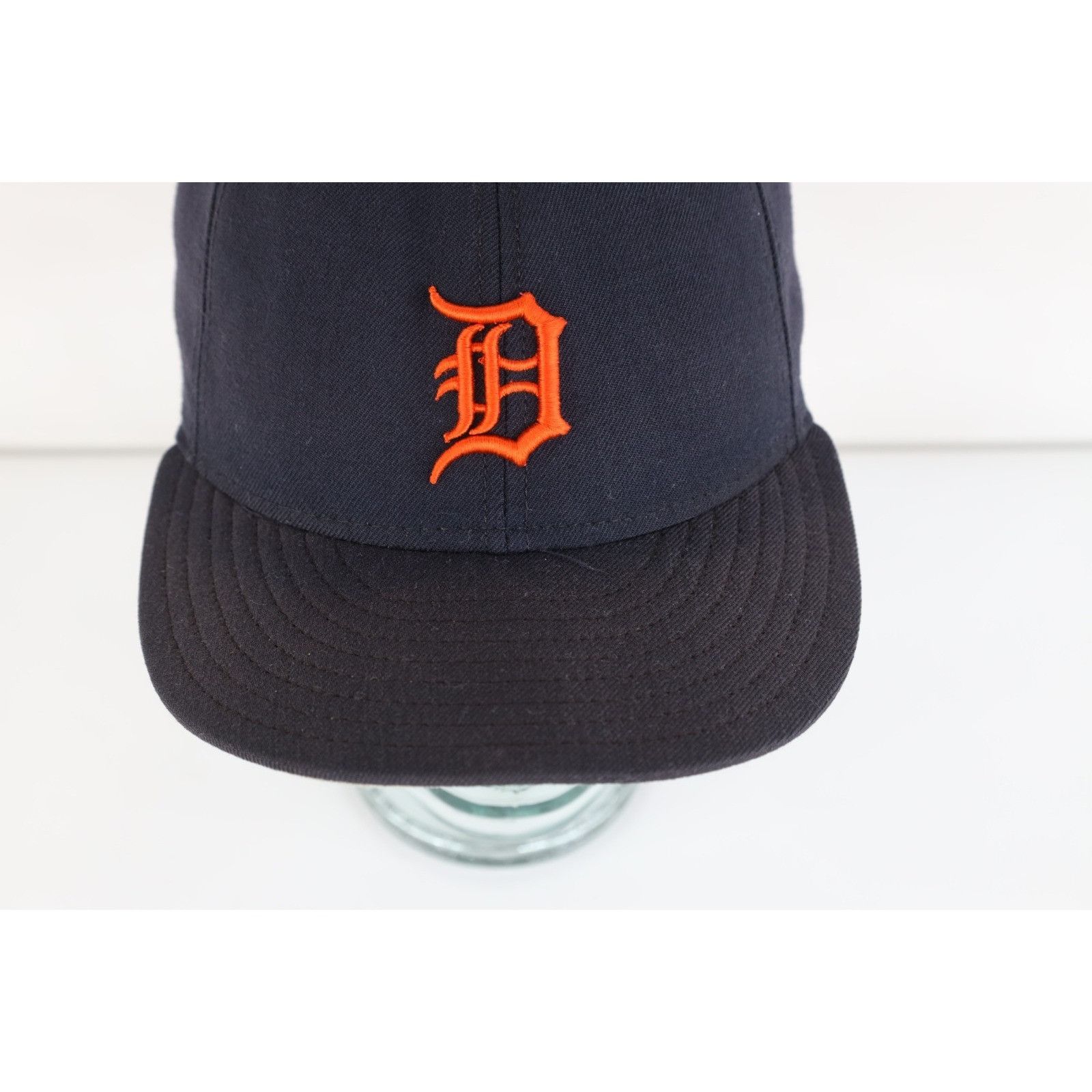 New Era Vintage 90s New Era Old English D Detroit Tigers Fitted Hat Size ONE SIZE - 2 Thumbnail