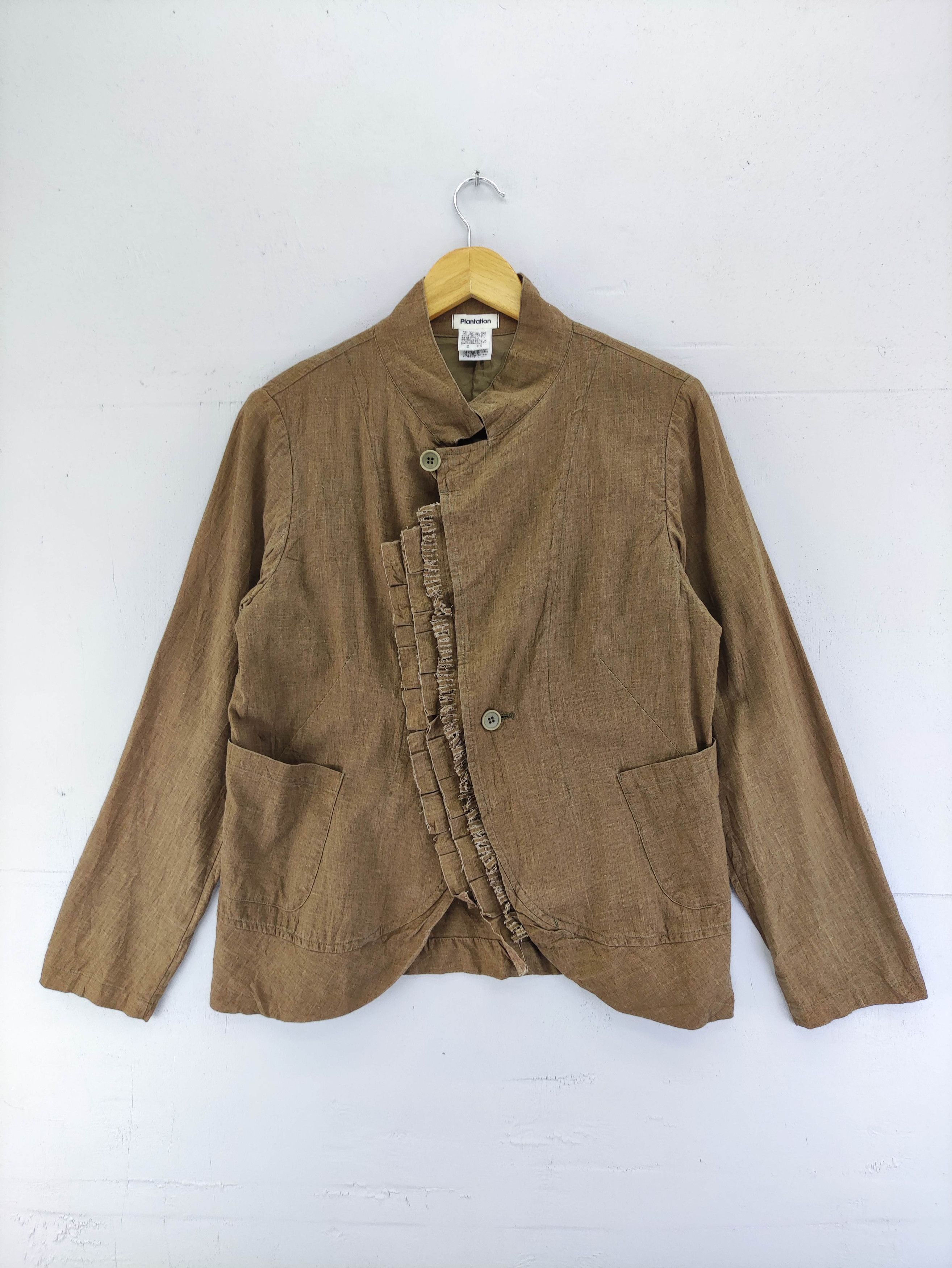 Issey Miyake Vintage Plantation By Issey Miyake Coat Jacket Size M / US 6-8 / IT 42-44 - 1 Thumbnail