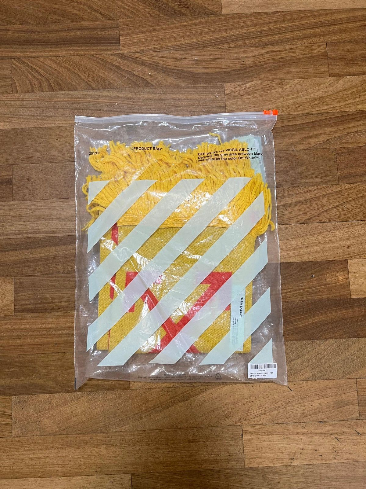 Off-White Off white scarf yellow Size ONE SIZE - 12 Thumbnail