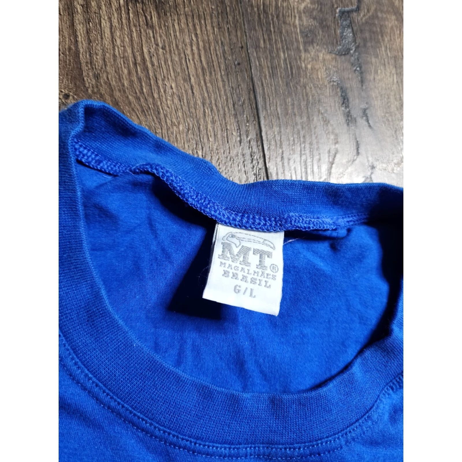 Vintage VINTAGE Blue Mens L Rio de Janeiro Brasil Parrot Embroidered T-Shirt 90s Size US L / EU 52-54 / 3 - 5 Thumbnail