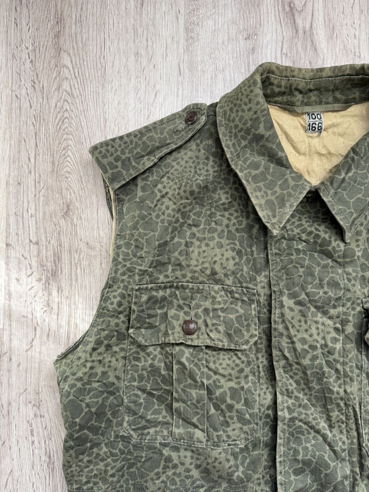 Other Vintage Polish Army Camo Ammo Vest 90s Pattern Tactical Vest Size US L / EU 52-54 / 3 - 3 Thumbnail