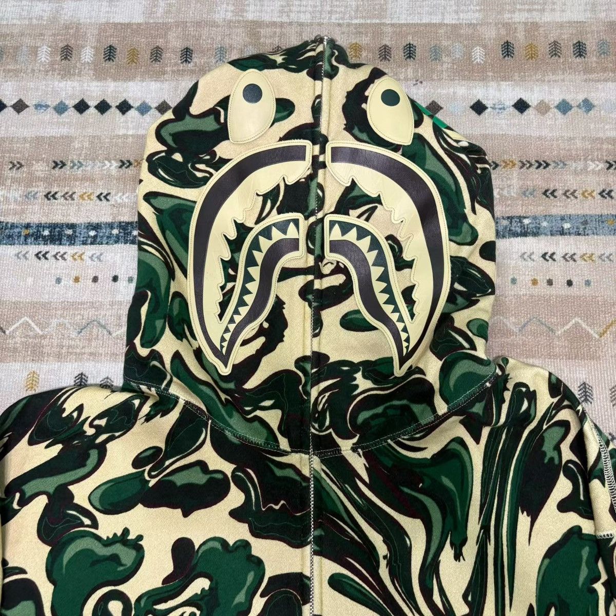 Bape BAPE CAMO SHARK FULL ZIP HOODIE Size US XXL / EU 58 / 5 - 3 Thumbnail