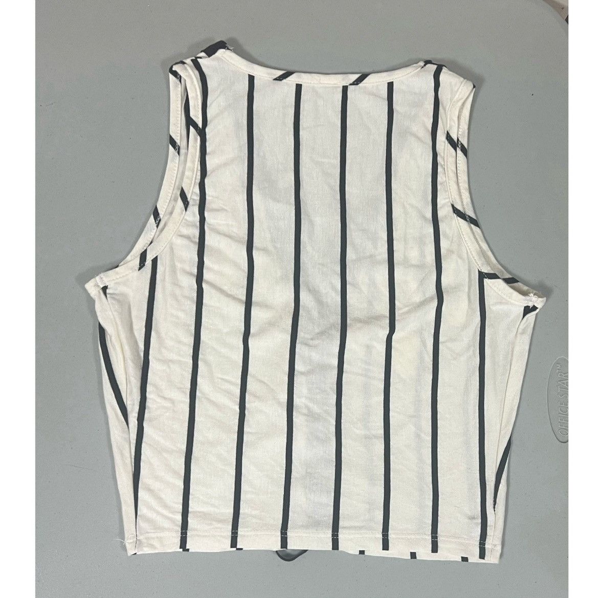Windsor Smith Windsor Baseball Striped Graphic Tee Tank Top Shirt Size M⚾️✨ Size M / US 6-8 / IT 42-44 - 4 Thumbnail
