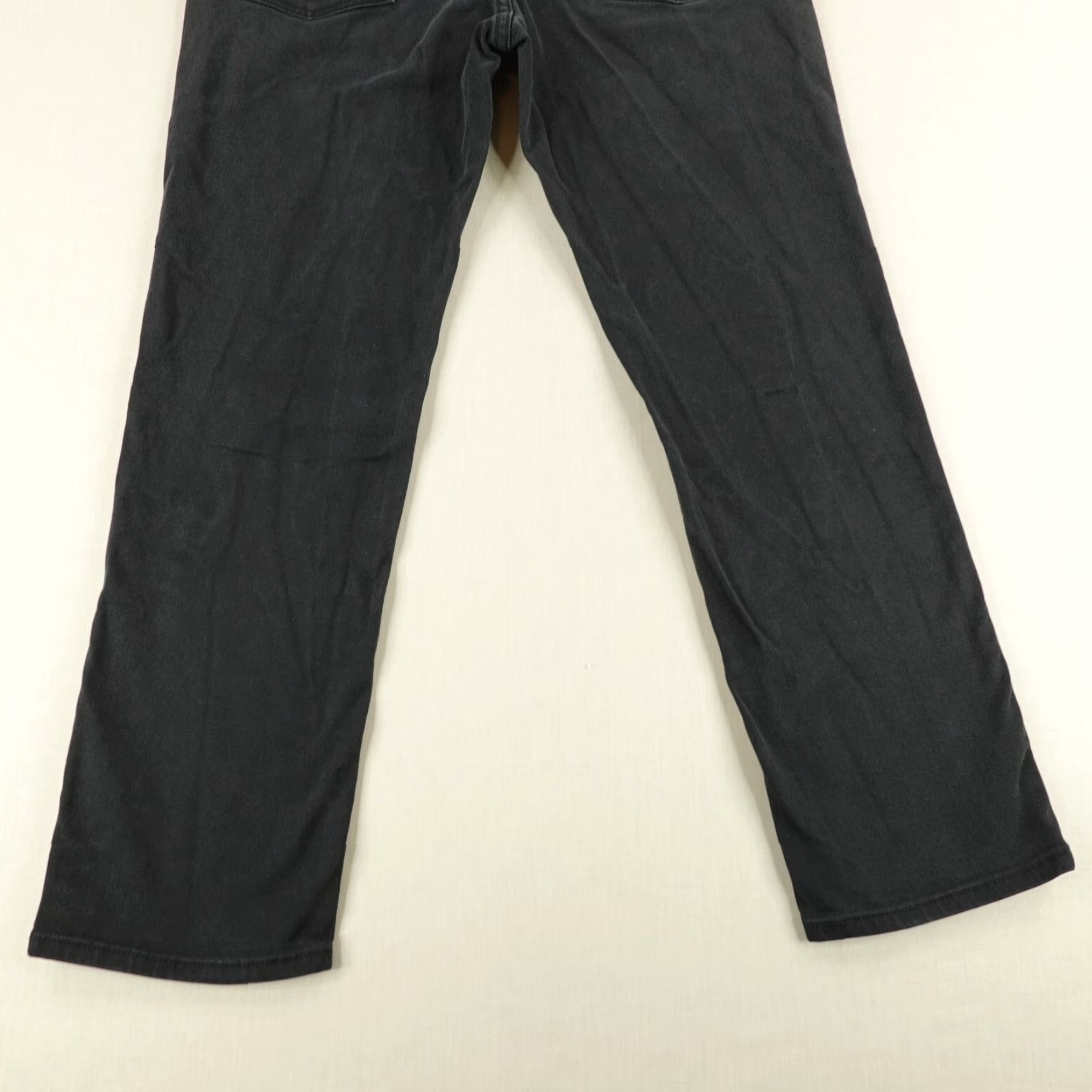 Levi's Levis Jeans Mens 37x32 Black 541 Athletic Fit Straight Leg Red Flex Work Pants Size US 36 / EU 52 - 6 Thumbnail