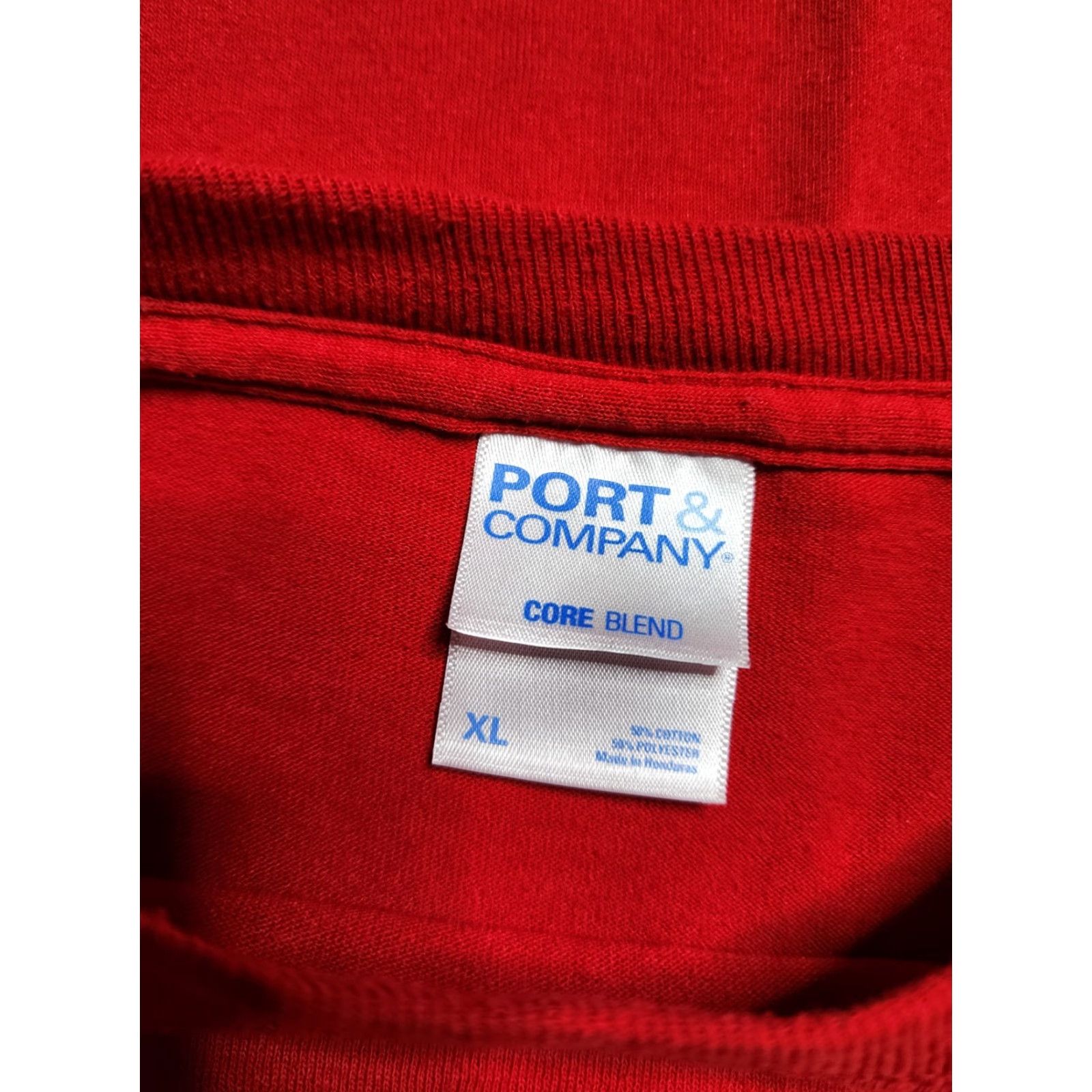 Doublet VINTAGE Port and Company Men XL T-Shirt Short Sleeve Crew Neck Double-Sided Red Florida BBQ Hogs Size US XL / EU 56 / 4 - 5 Thumbnail