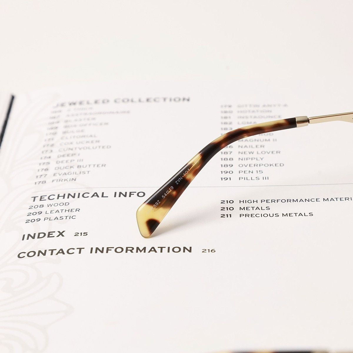 Prada PRADA 0PR 59ZV GLASSES Size ONE SIZE - 8 Thumbnail