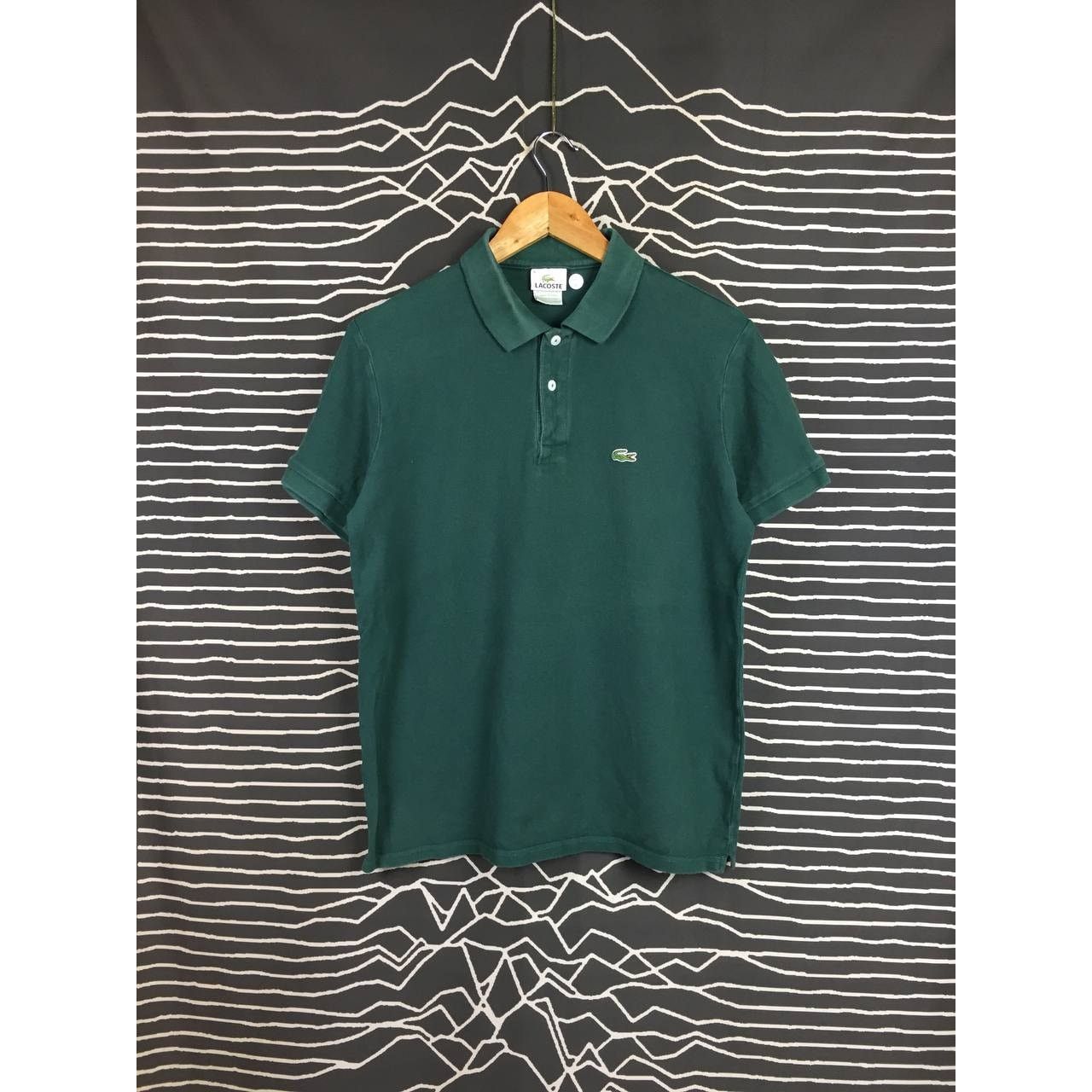 Lacoste Vtg Lacoste Made In Peru Small Logo Casual Polo Tee Size US M / EU 48-50 / 2 - 2 Thumbnail