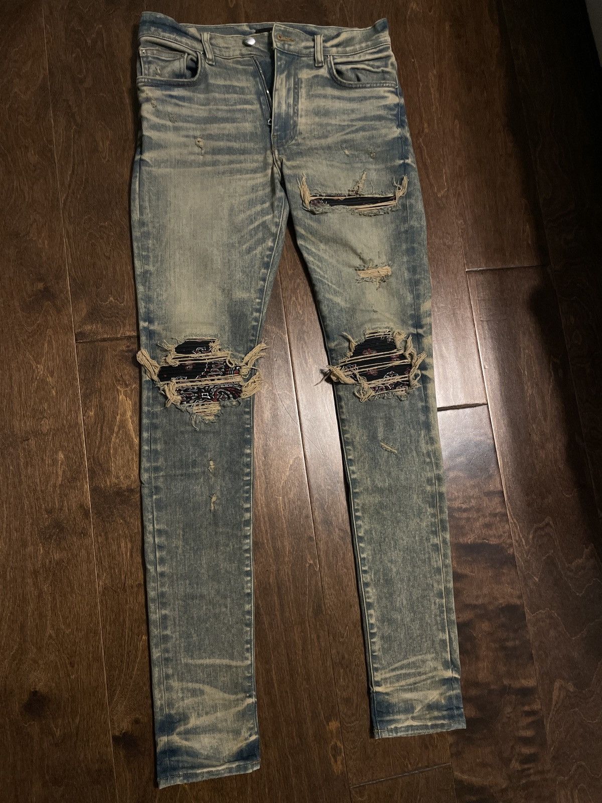 Amiri Original Bandana Amiri Mx1 Size US 30 / EU 46 - 1 Thumbnail