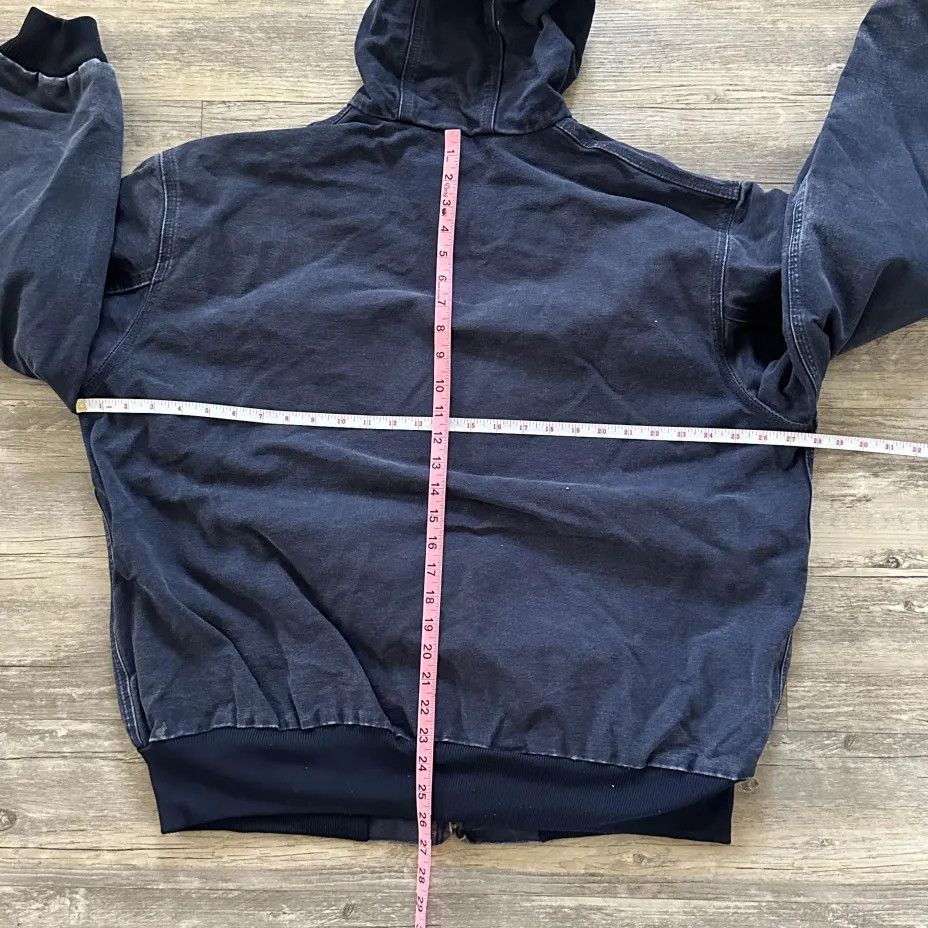 Carhartt Vintage Carhartt J131 DNY Dark Navy Hooded Jacket Size US XL / EU 56 / 4 - 6 Thumbnail