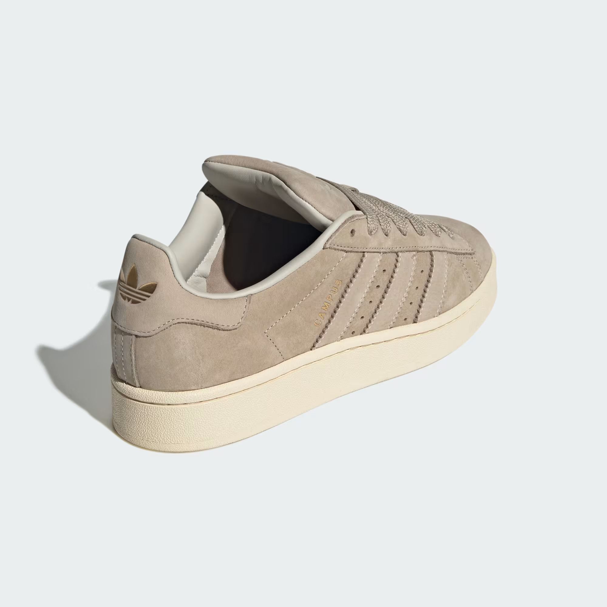 Adidas o1mle0426 Campus Low-Top Sneakers in Beige Size US 12.5 / EU 45-46 - 5 Thumbnail