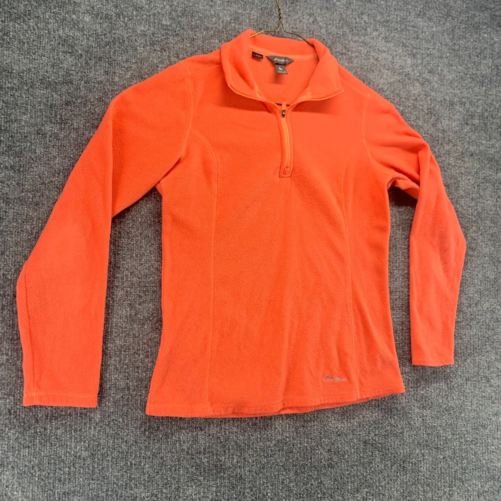 Eddie Bauer Eddie Bauer Jacket Womens Small Orange Pullover Fleece Polartec 1/4 Zip Active Size S / US 4 / IT 40 - 2 Thumbnail