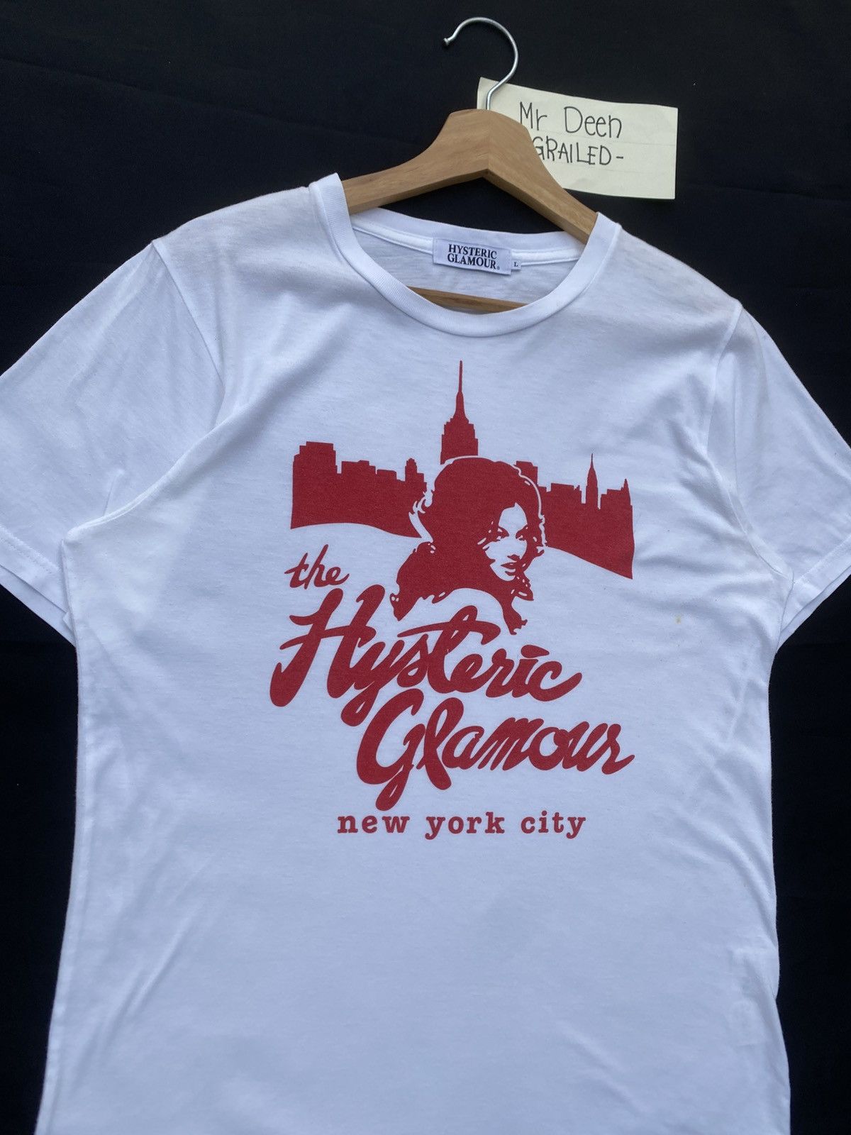 Hysteric Glamour Rare Hysteric Glamour New York City White Tshirt Size US M / EU 48-50 / 2 - 6 Thumbnail