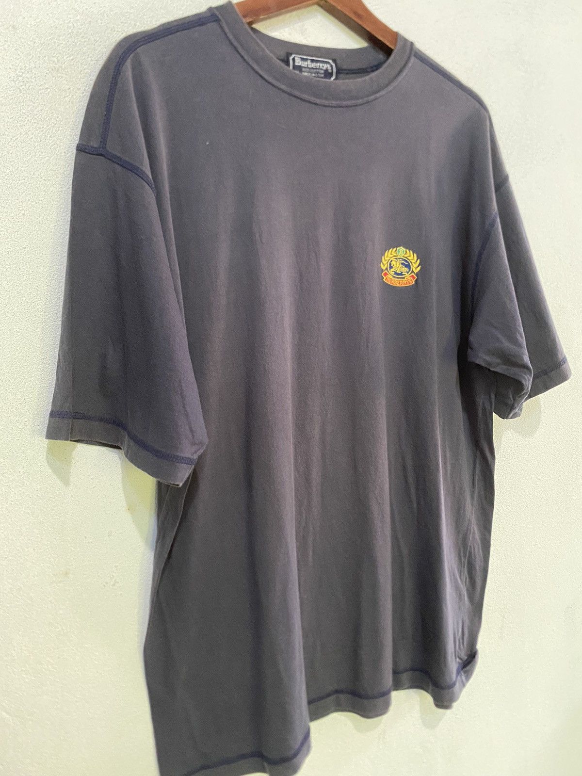 Burberry Burberrys Round Neck T Shirt For Man Size US M / EU 48-50 / 2 - 5 Thumbnail