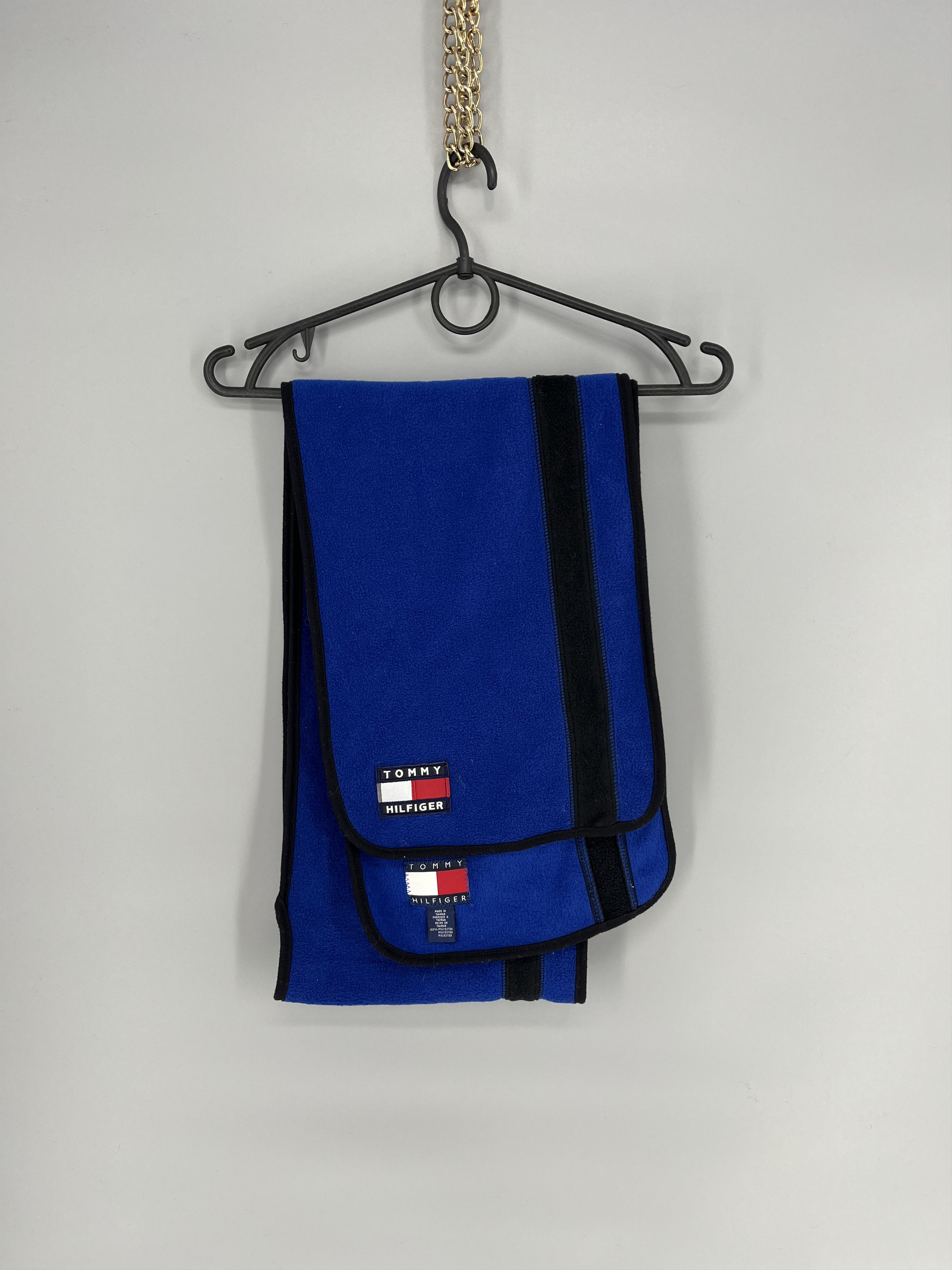 Tommy Hilfiger Vintage 90s Tommy Hilfiger fleece scarf Streetwear Style Size ONE SIZE - 1 Thumbnail
