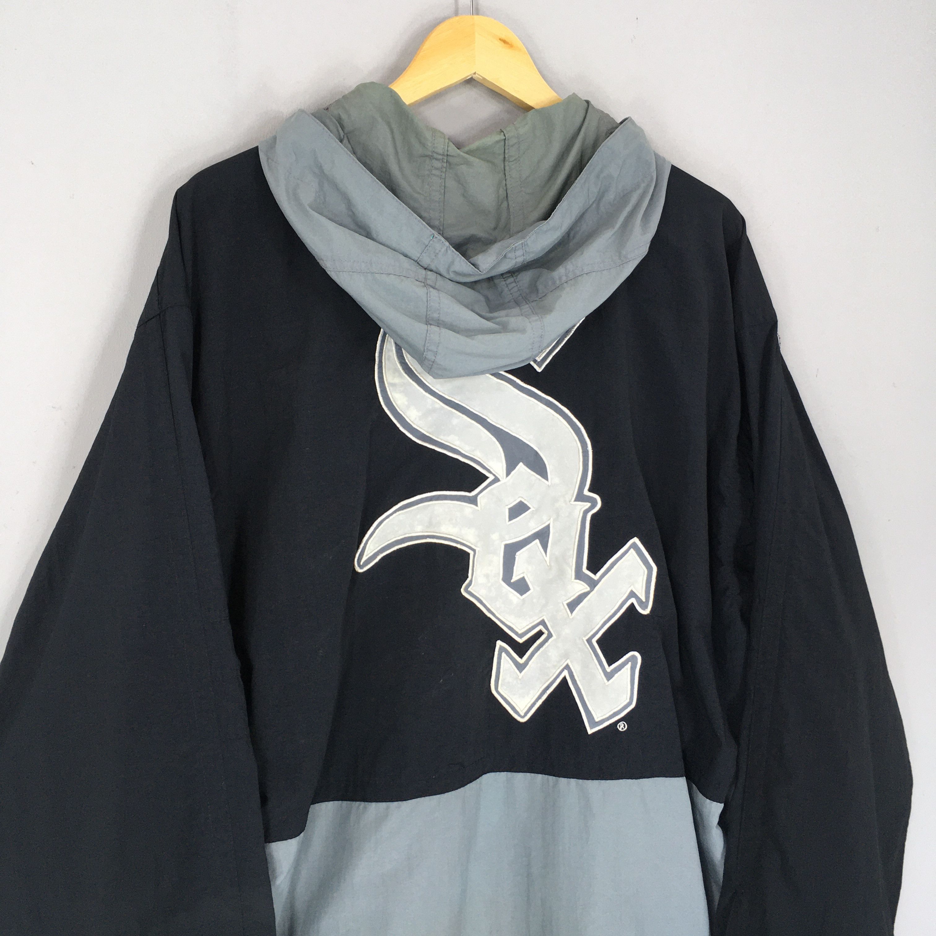 MLB × Vintage Vintage Chicago White Sox MLB Zipper Jacket Large Size US L / EU 52-54 / 3 - 9 Thumbnail