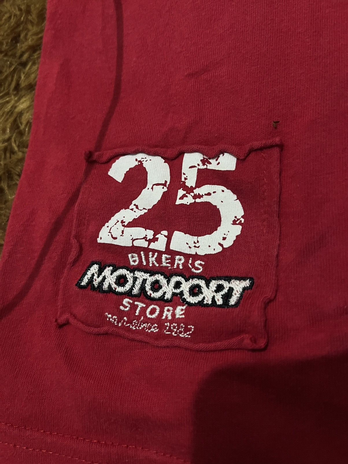 Vintage BIKER’S MOTOPORT STORE Y2K PATCFOAM TEE VINTAGE Size US L / EU 52-54 / 3 - 4 Thumbnail