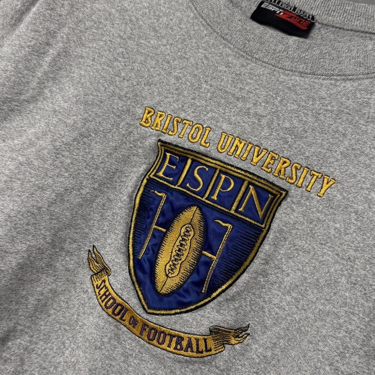 Vintage Vintage ESPN Bristol School of Football Sweatshirt Large Size US L / EU 52-54 / 3 - 2 Thumbnail