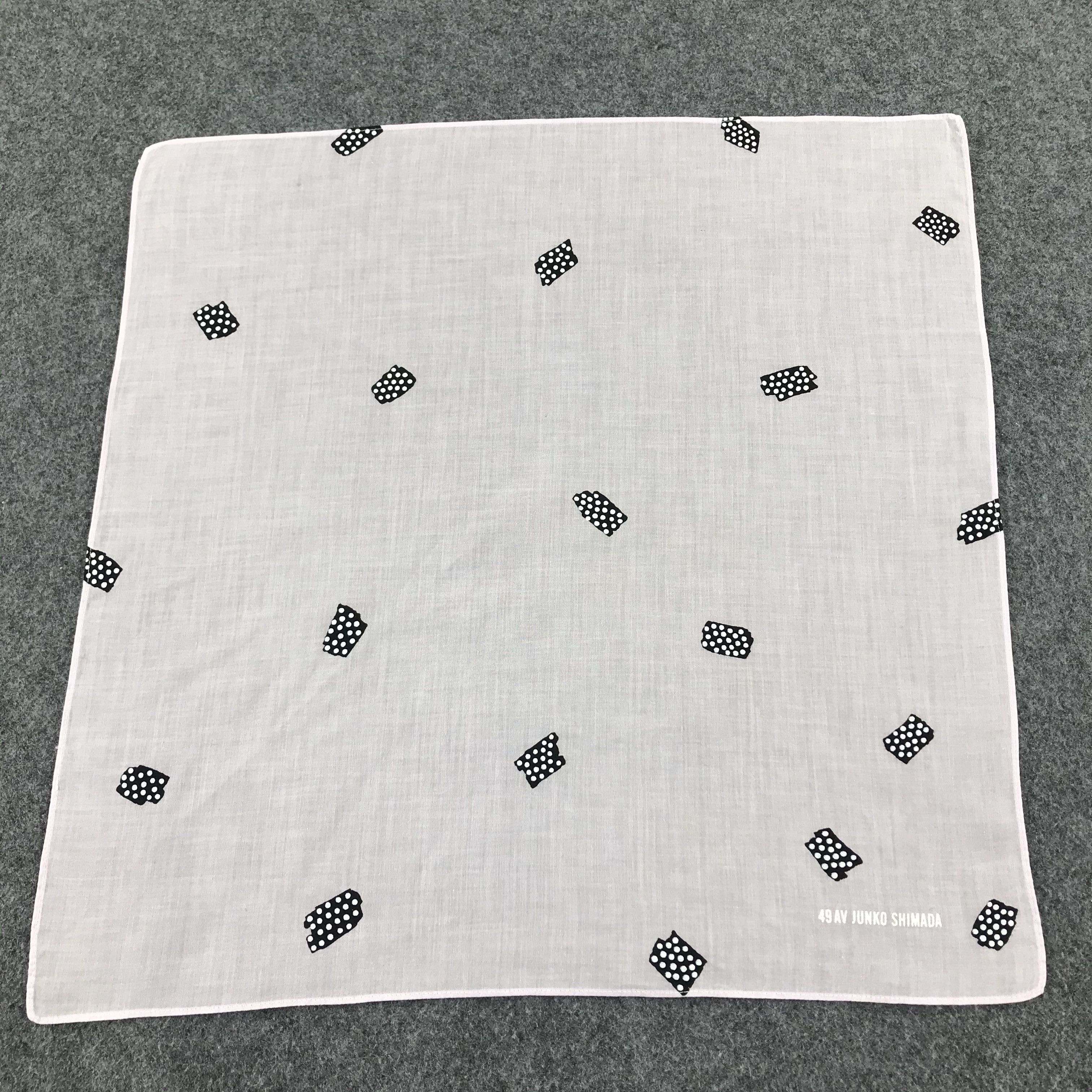 Junko Shimada 49AV Junko Shimada Handkerchief Neckerchief Bandana H474 Size ONE SIZE - 3 Thumbnail