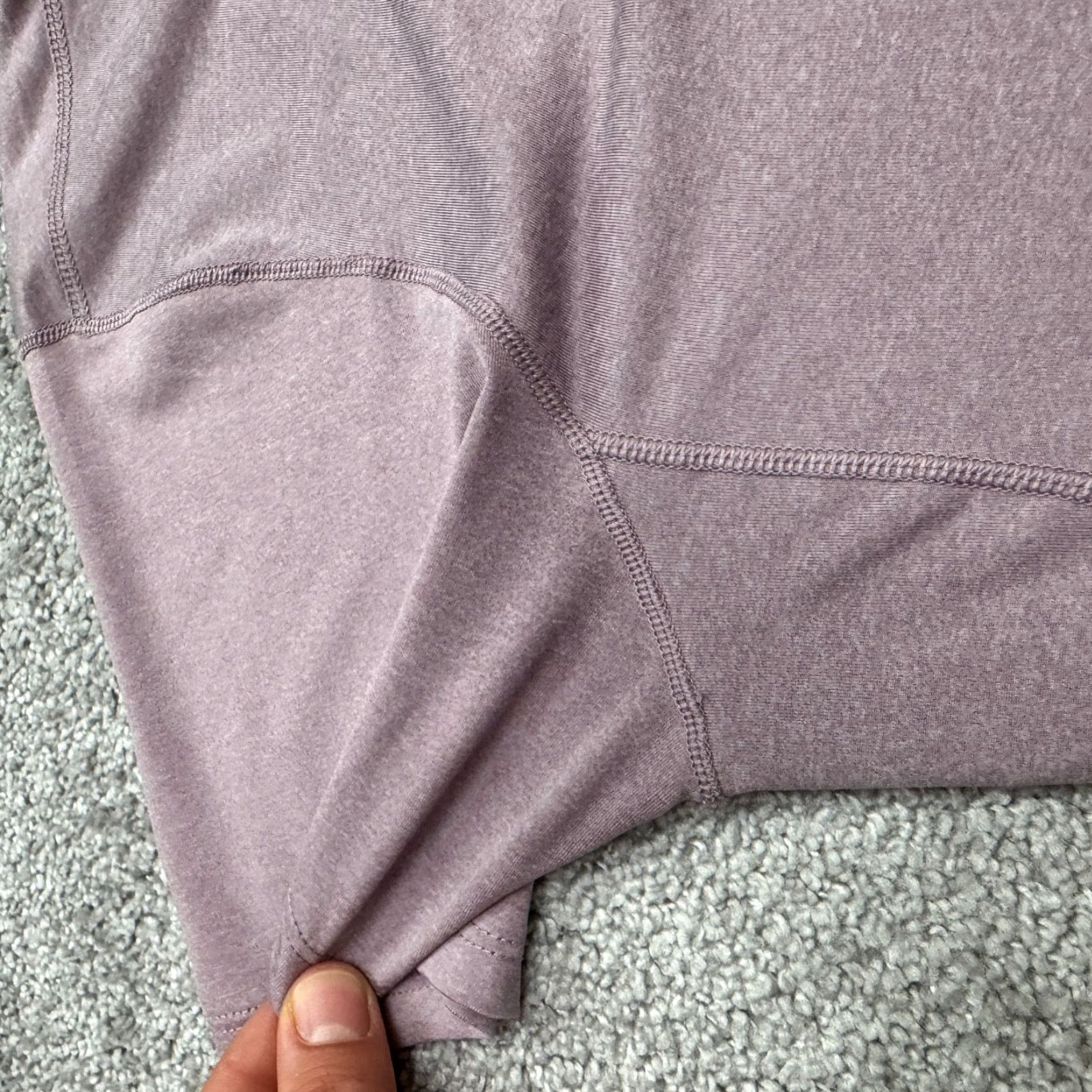 Burton Burton T-Shirt Womens Large Lavender Crew Neck Short Sleeve Athletic Tee - Purple Activewear, CrossFit, Gym & Training, Athleisure, 90s Inspired? Size L / US 10 / IT 46 - 4 Thumbnail