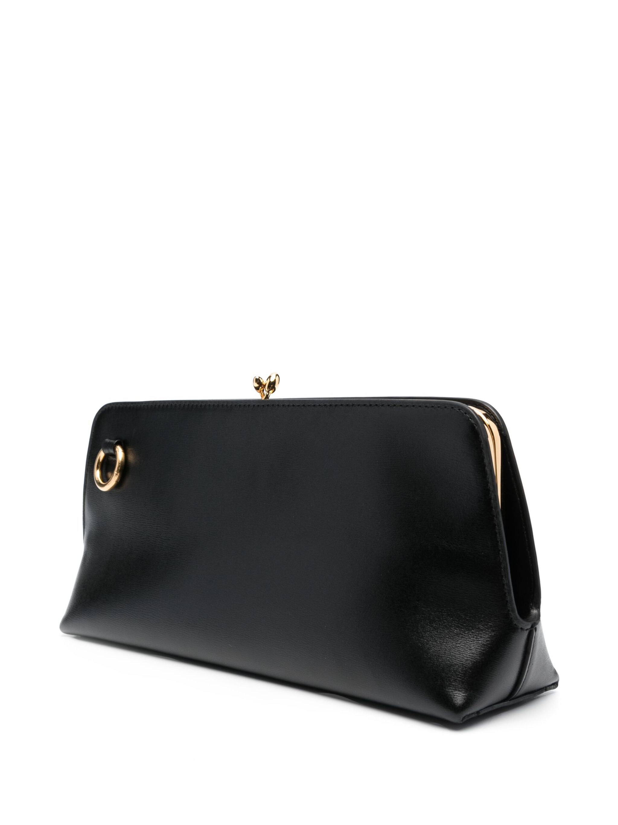 Jil Sander o1loc1c1124 Size: OS/Small Goji Leather in Black Size ONE SIZE - 2 Thumbnail