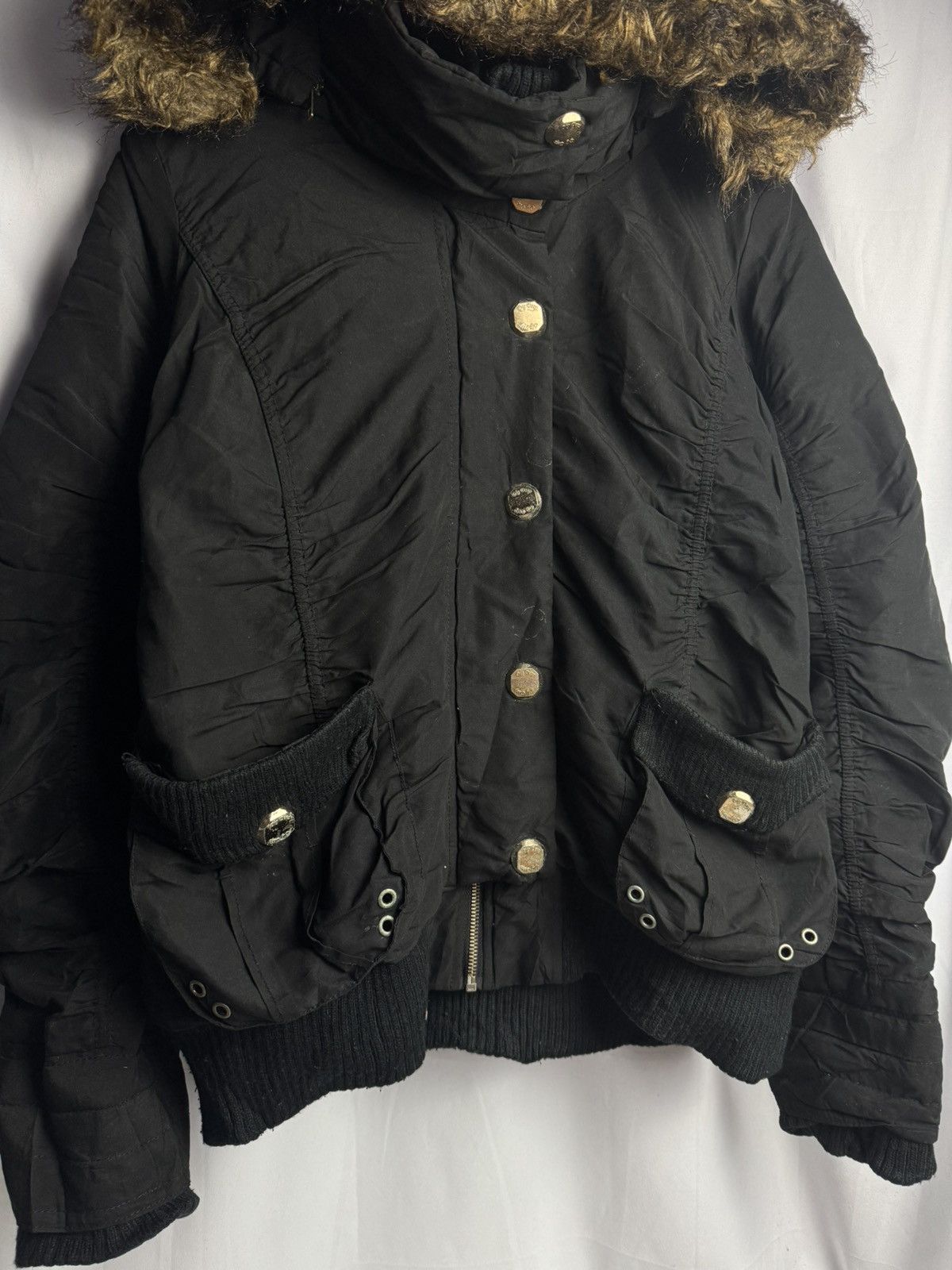 GOSTAR DE FUGA × Japanese Brand × Le Grande Bleu (L.G.B.) Faux Fur Removeable Jacket DigDeep Japanese Size US L / EU 52-54 / 3 - 4 Thumbnail