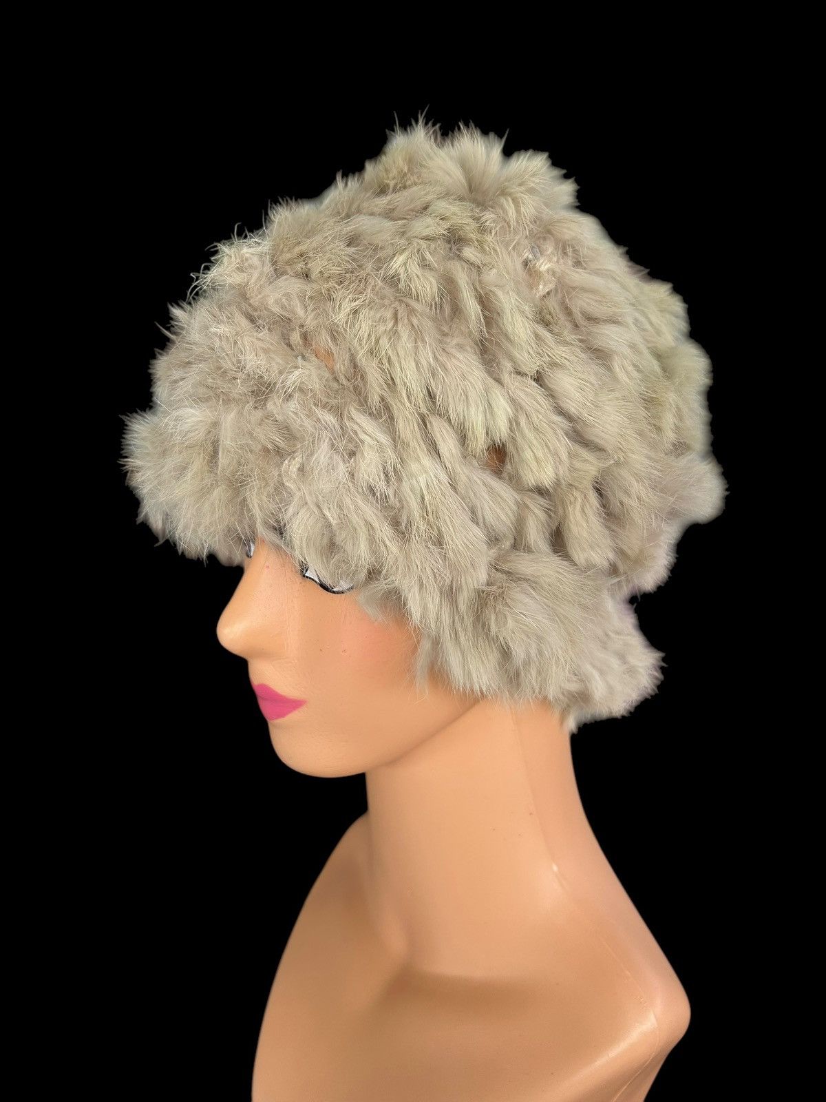Japanese Brand × Kapital × Vintage Japanese Style Hairy Fur Distressed Beanie Hats Size ONE SIZE - 5 Thumbnail