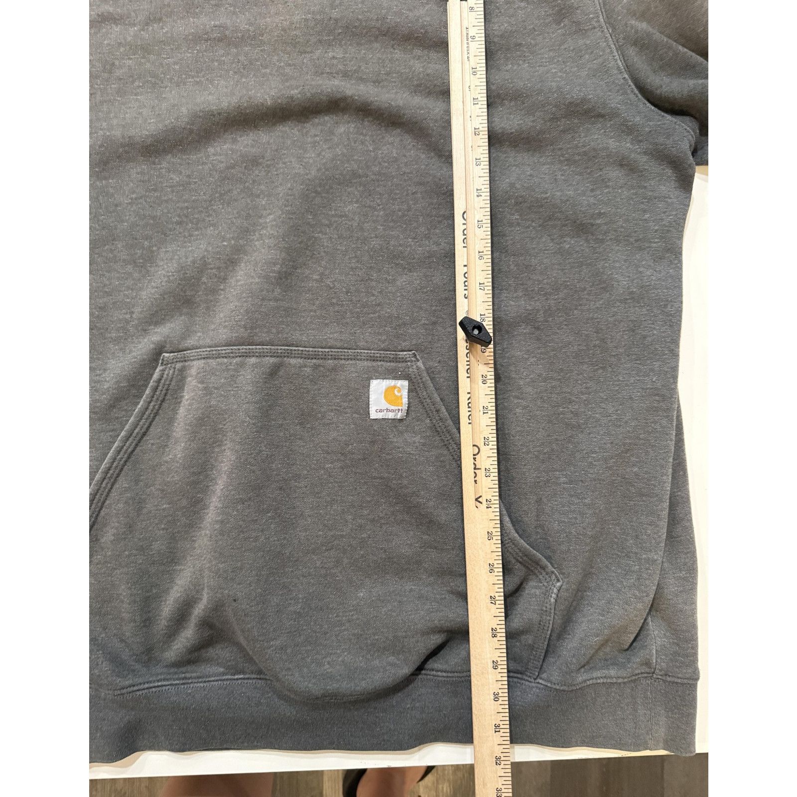 Carhartt Carhartt Hoodie Mens 2XL Gray Sherpa Lined Pullover Workwear Size US XXL / EU 58 / 5 - 4 Thumbnail