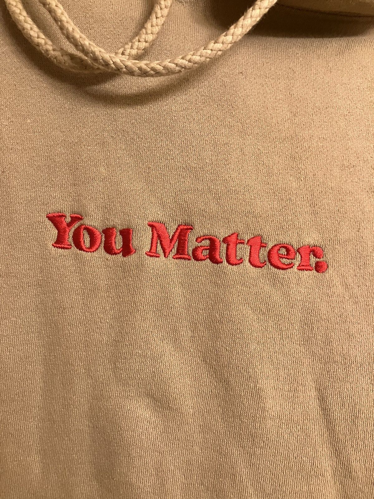 You Matter by Demetrius Harmon You Matter Demetrius Harmon Hoodie Sand / Khaki Med ❄️🥣🧊 Size US M / EU 48-50 / 2 - 2 Thumbnail
