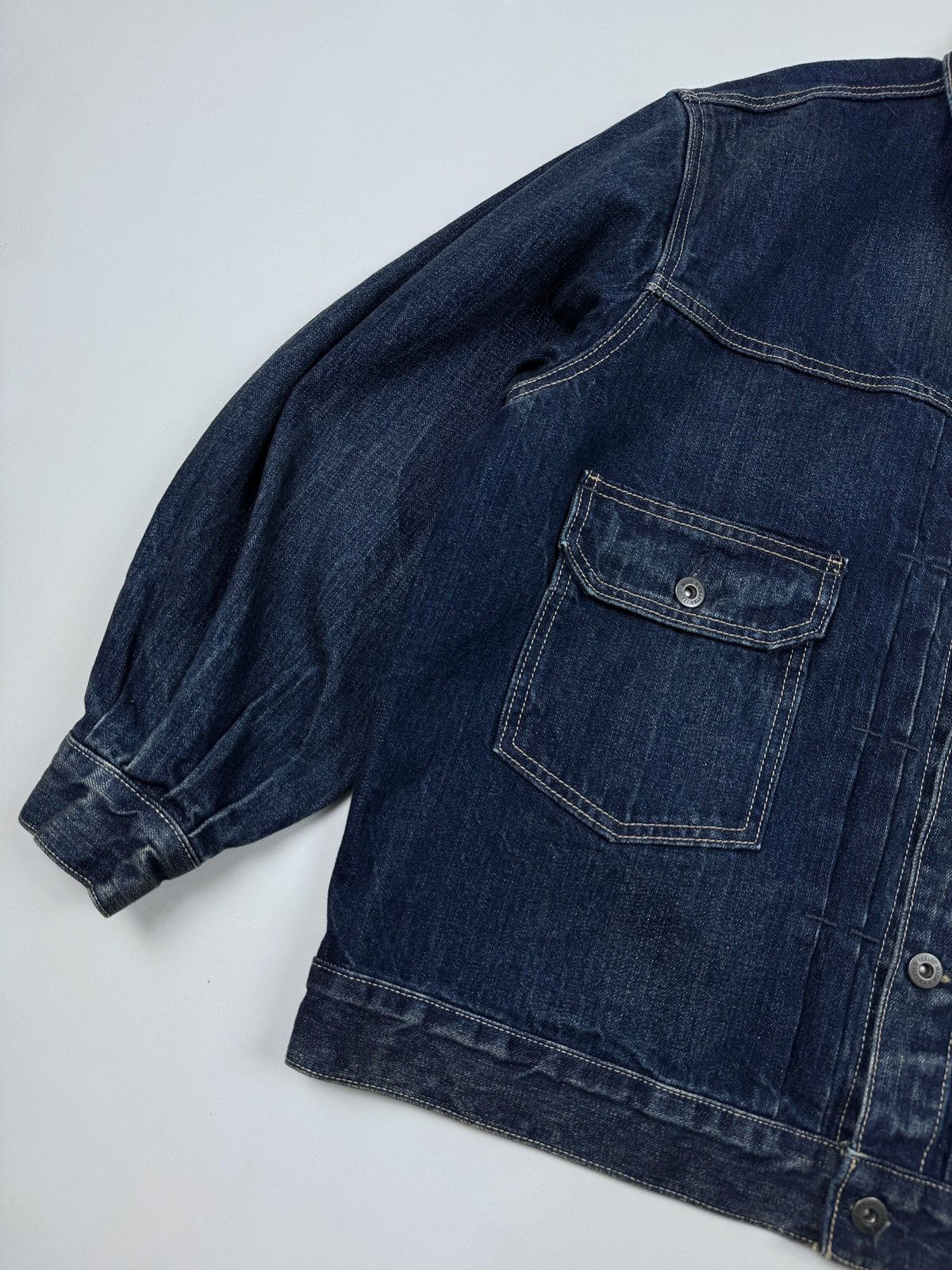 Levi's Made & Crafted NWT Levi’s Made & Crafted Tucked Type 2 Trucker Denim Jacket Size M / US 6-8 / IT 42-44 - 7 Thumbnail