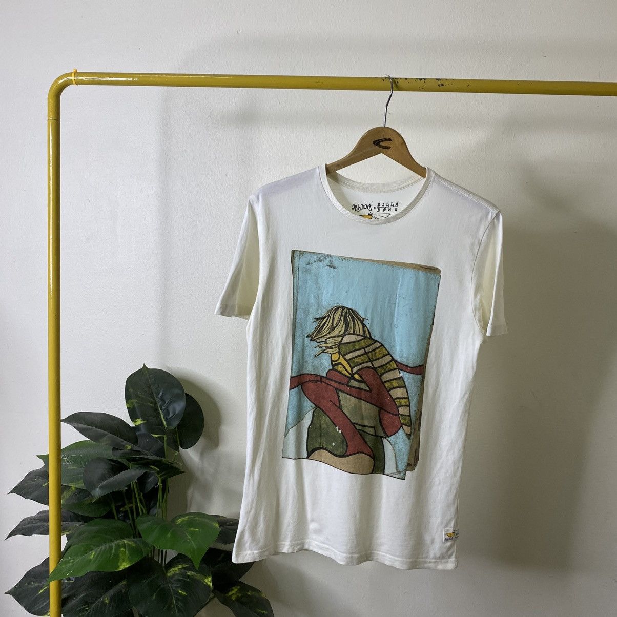 Billabong Andy Davis x Billabong Art Graphic Collaboration Tshirt Surf Size US M / EU 48-50 / 2 - 1 Thumbnail