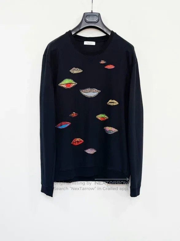 Valentino Heavy industry embroidery and beading craft chas