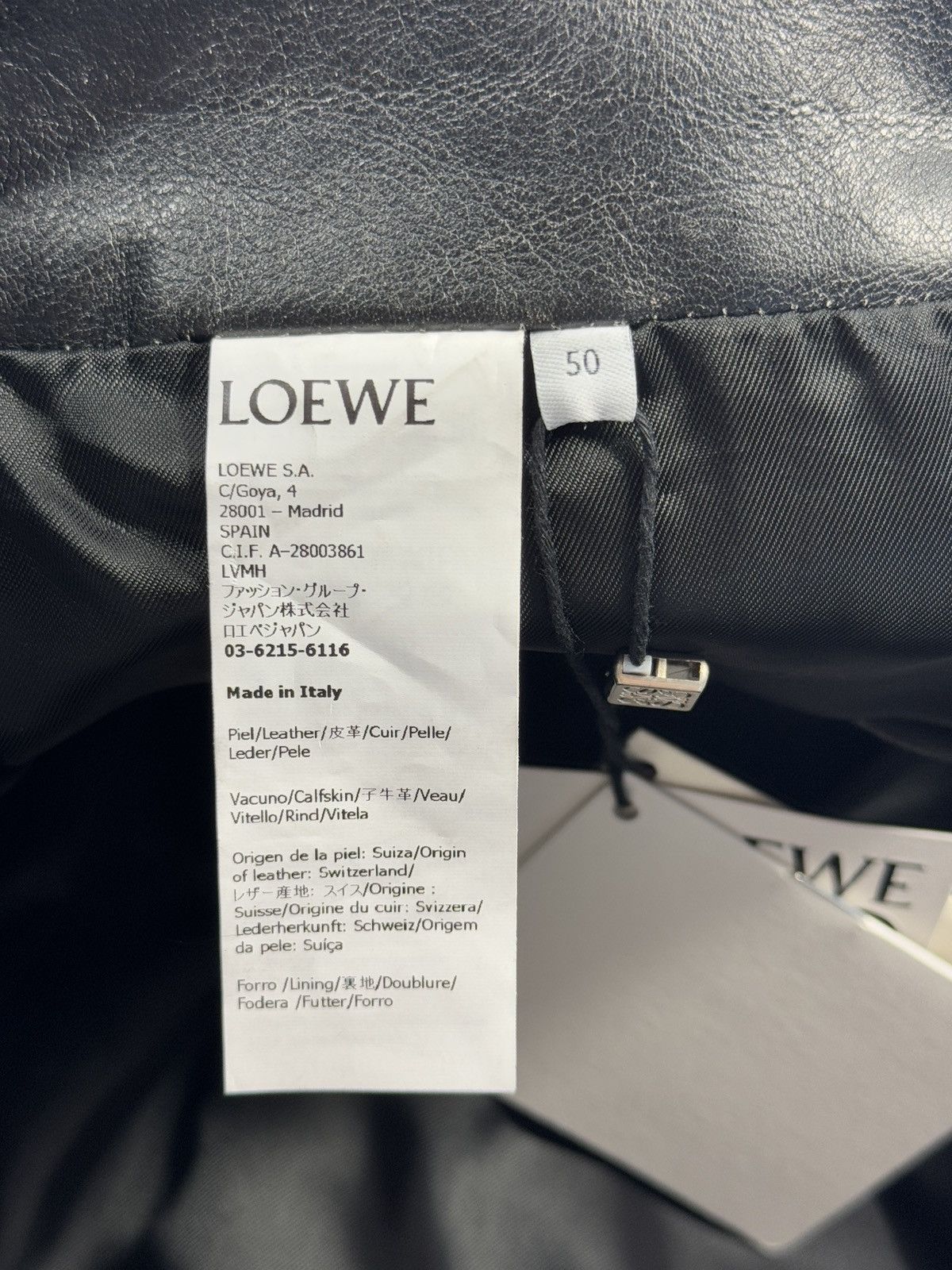 Loewe LEATHER PANTS Size US 34 / EU 50 - 7 Thumbnail