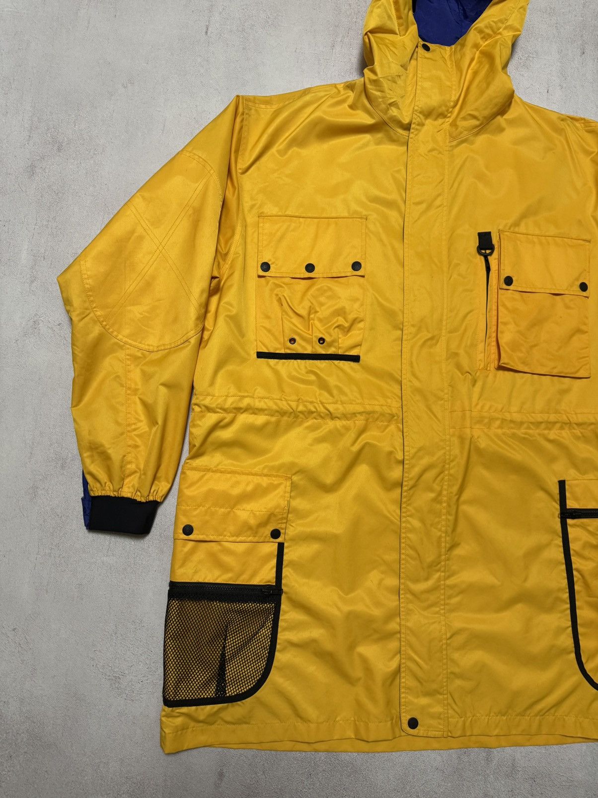 Polo Ralph Lauren × Vintage Vintage Polo Ralph Lauren Hi-Tech Jacket Windbreaker 80s Size US XL / EU 56 / 4 - 3 Thumbnail