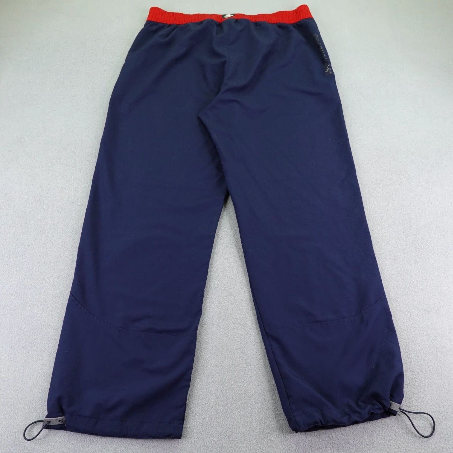 Adidas Adidas Pants Men XL Blue Red Crazy Ghost Basketball Warmup Track Gym Athletic Size US 36 / EU 52 - 7 Thumbnail