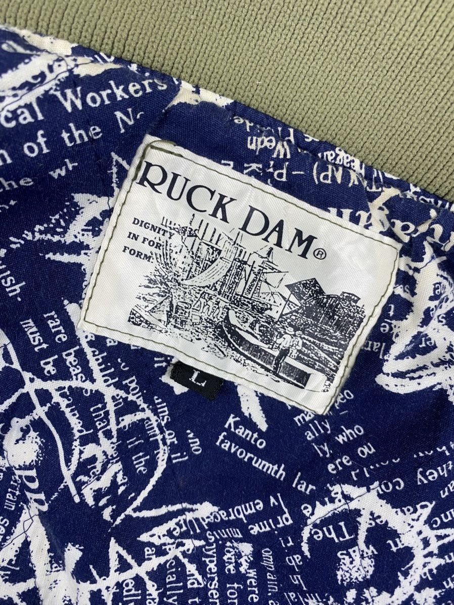 Japanese Brand Vintage Ruck & Dam Double Pocket Zip-Up Vest Style Size US M / EU 48-50 / 2 - 9 Thumbnail